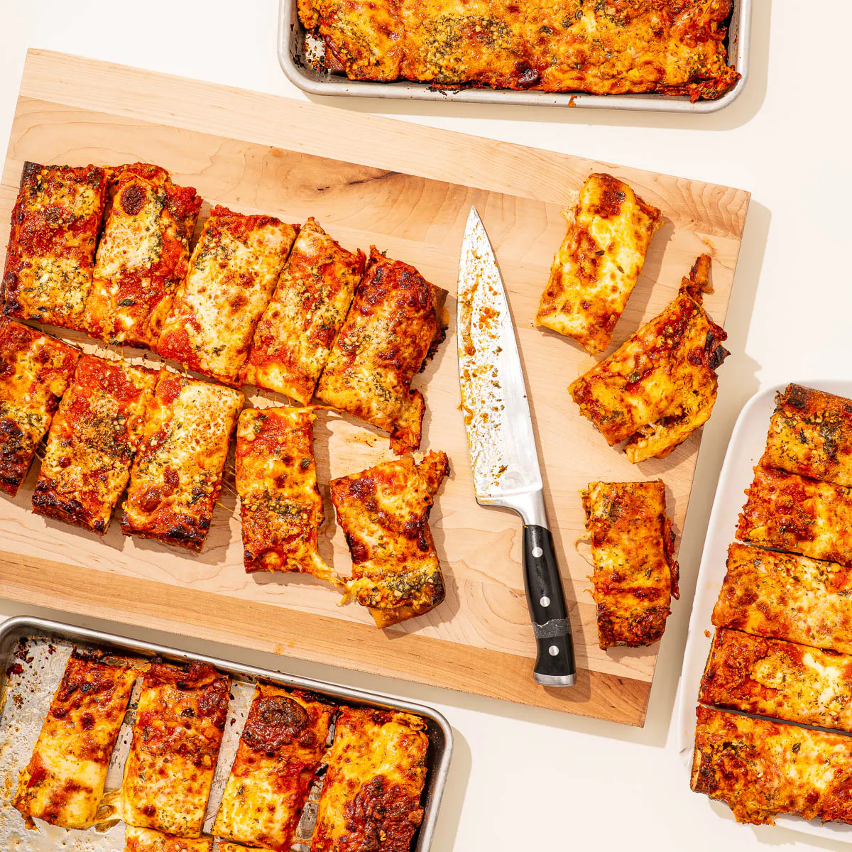 Garlic Butter Sicilian-Style Pizza - 6 Pack by Chef Christian Petroni - Alternate image 6