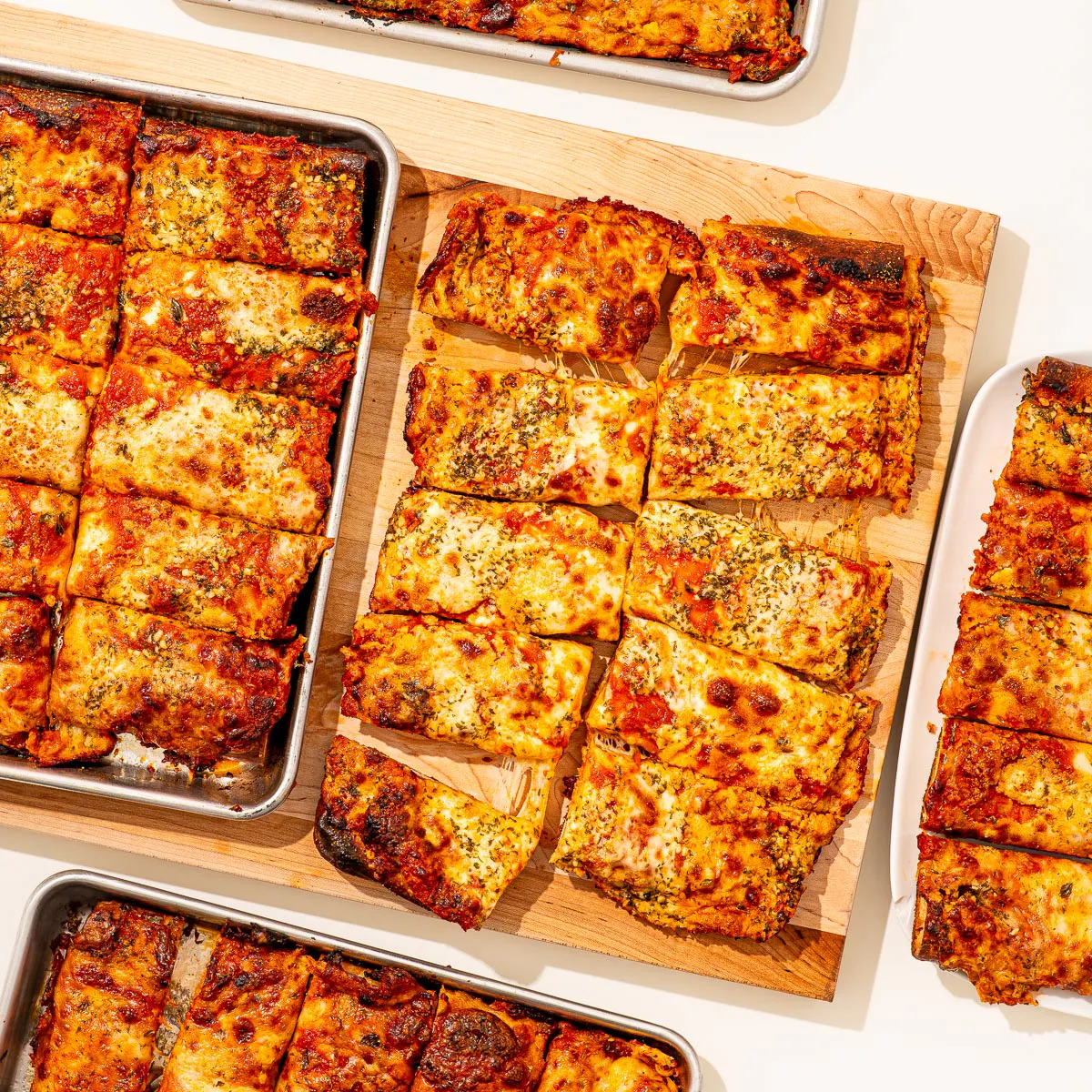 Garlic Butter Sicilian-Style Pizza - 6 Pack by Chef Christian Petroni - Alternate image 5