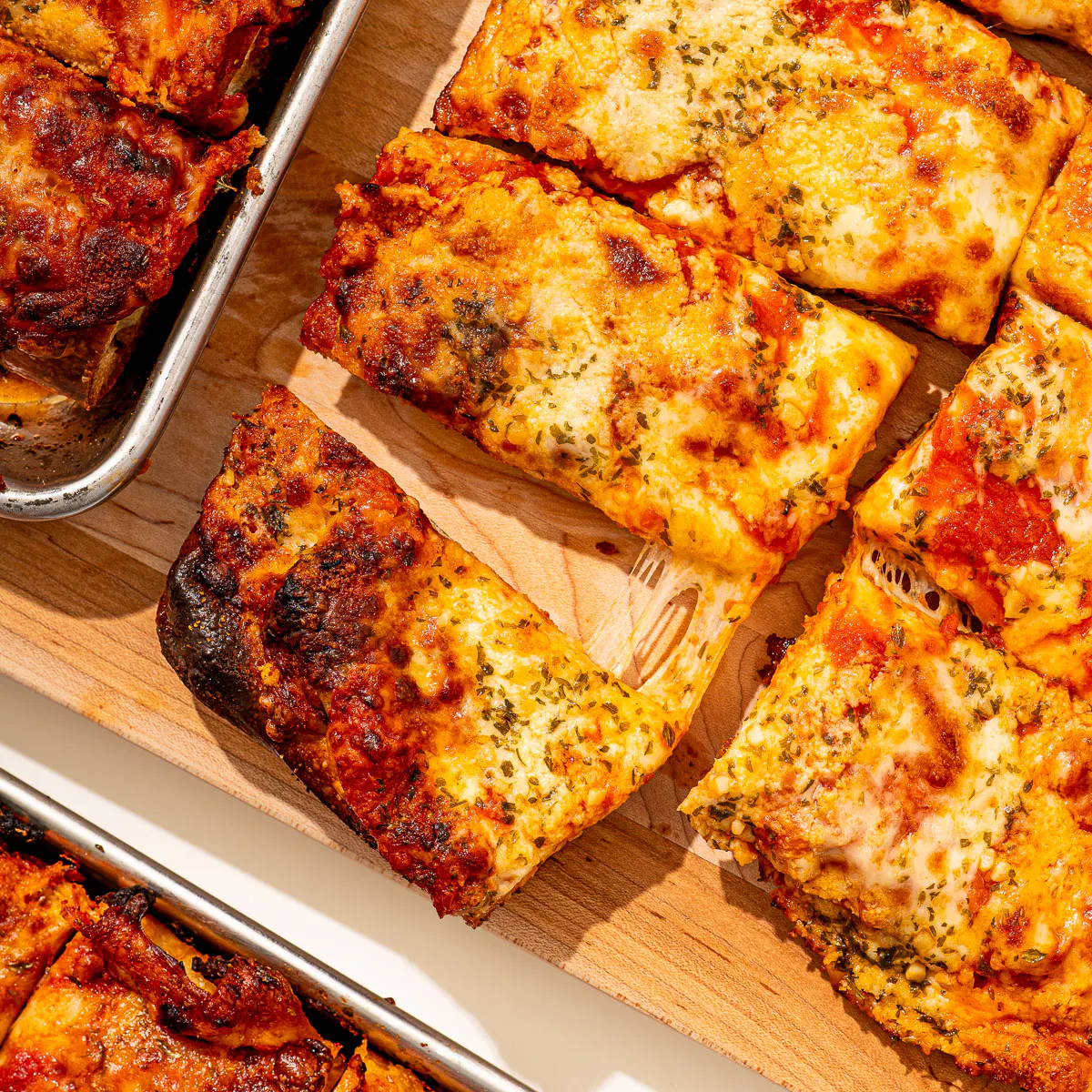 Garlic Butter Sicilian-Style Pizza - 6 Pack by Chef Christian Petroni - Alternate image 4