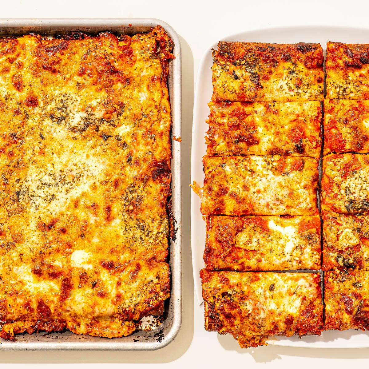 Garlic Butter Sicilian-Style Pizza - 2 Pack by Chef Christian Petroni