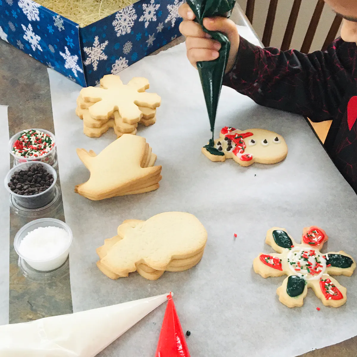 Christmas Cookie Decorating Kit by Collegetown Bagels - Alternate image 1