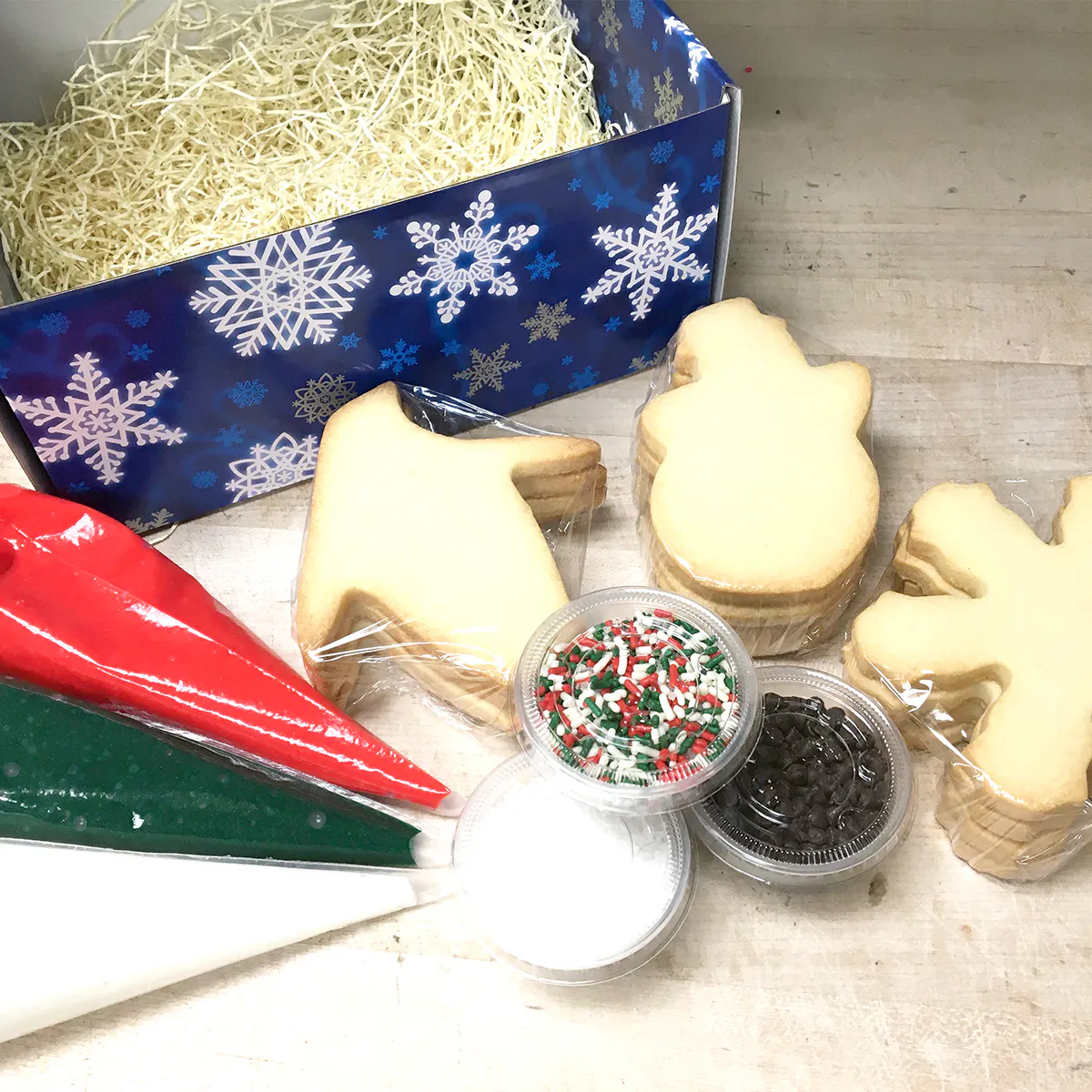 Christmas Cookie Decorating Kit by Collegetown Bagels