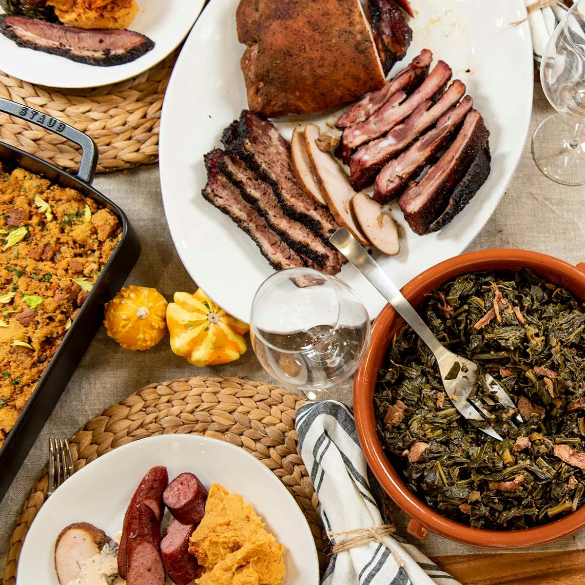 "The Whole Shebang" Thanksgiving Feast for 10-12 by Feges BBQ