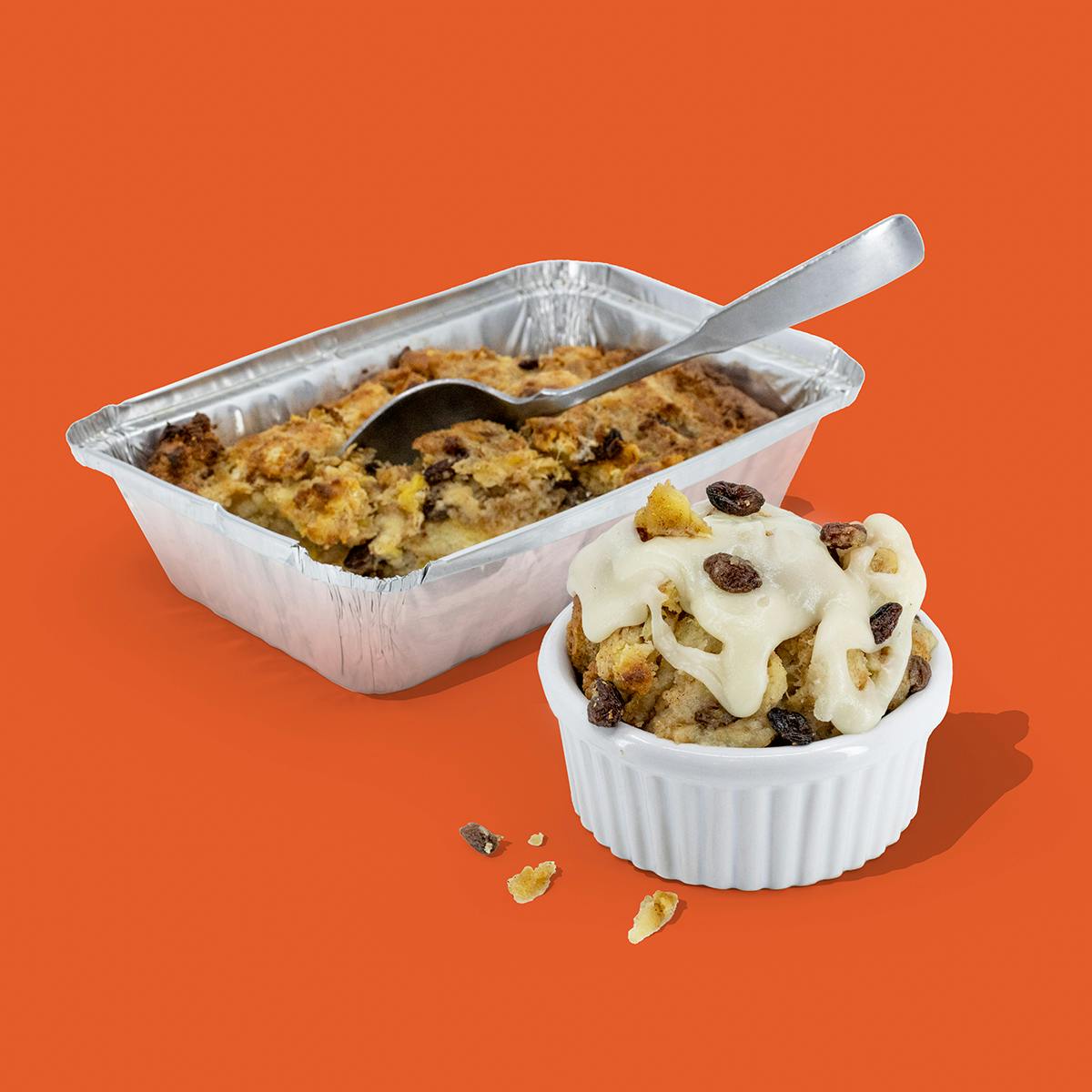 Crispy Cream Bread Pudding by 4 Rivers Smokehouse