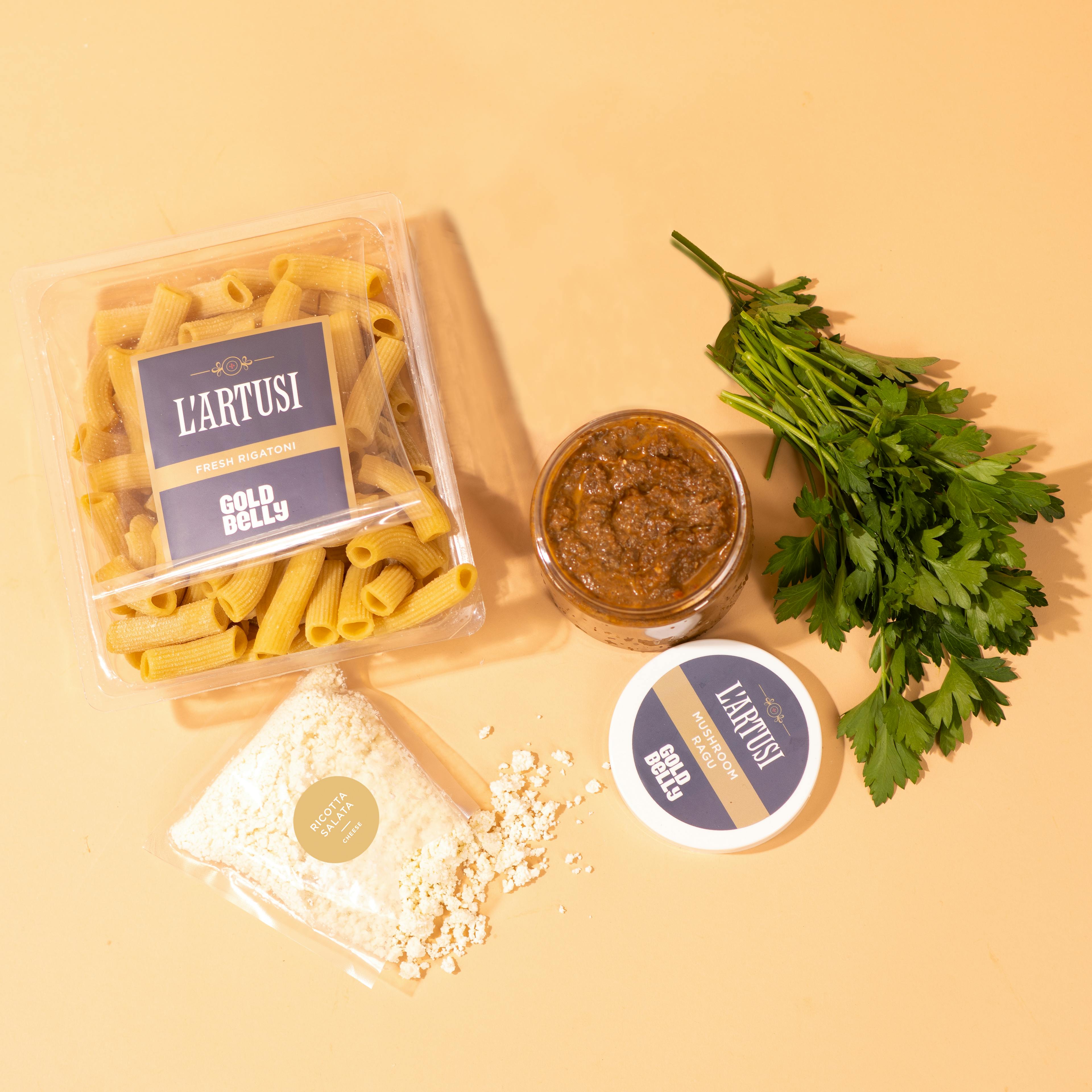 Rigatoni with Mushroom Ragu Kit for 4 by L'Artusi - Alternate image 3