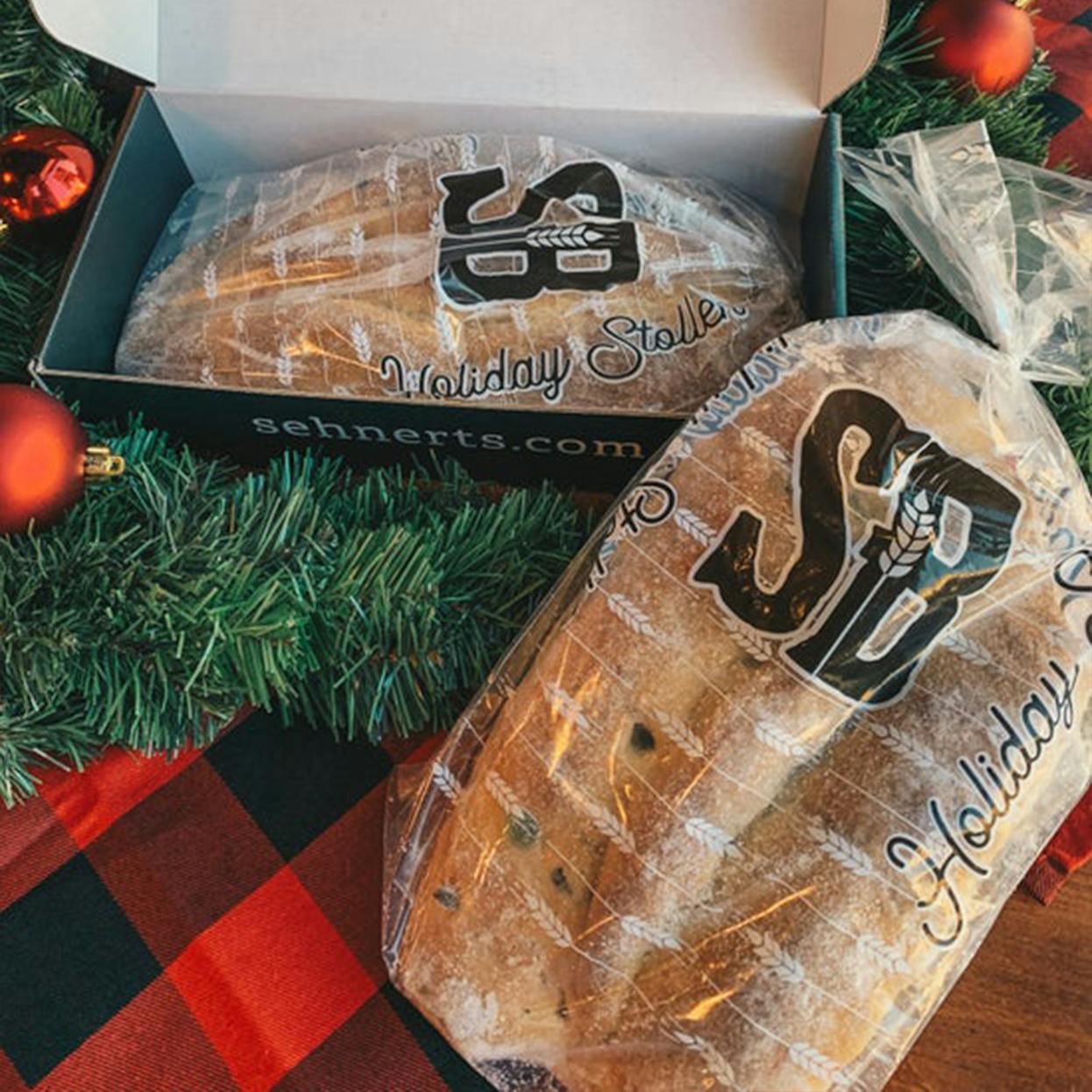 HOLIDAY STOLLEN BREAD From Sehnert's Bakery