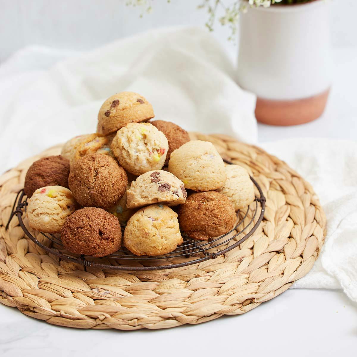 Gluten Free + Vegan Cookie Bites - Choose Your Own 8 Pack by Stylish Spoon