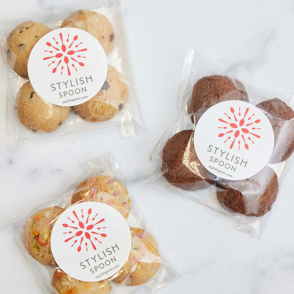 Gluten Free + Vegan Cookie Bites - Choose Your Own 8 Pack by Stylish Spoon - Alternate image 4