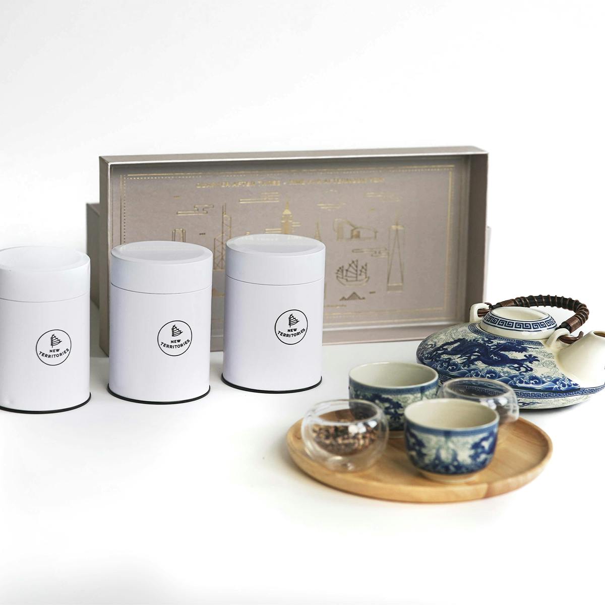 Dim Sum Tea Parlor Holiday Tea - 3 Pack by New Territories - Alternate image 1