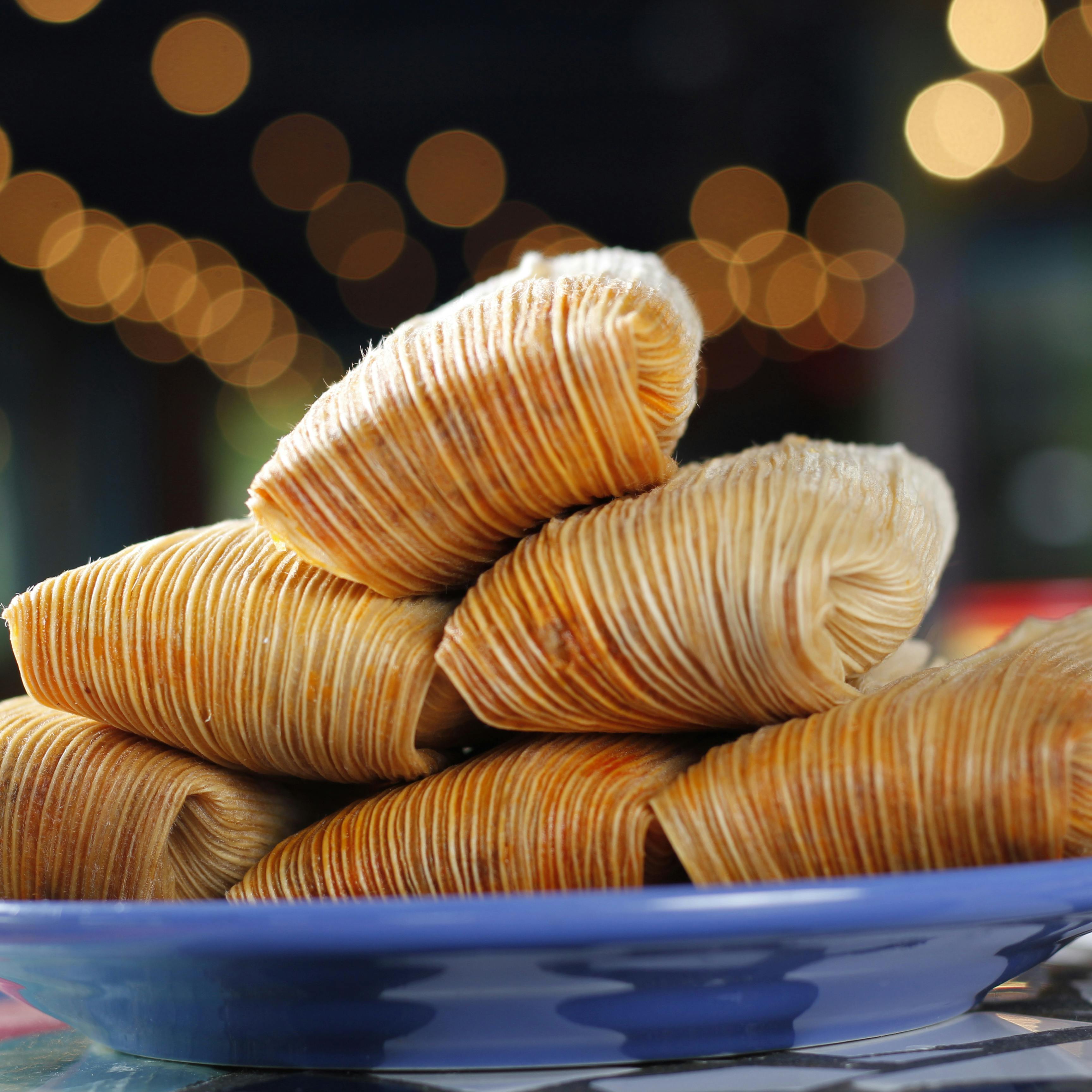 Roasted Hatch Green Chile & Cheese Tamales by Cootie Brown's
