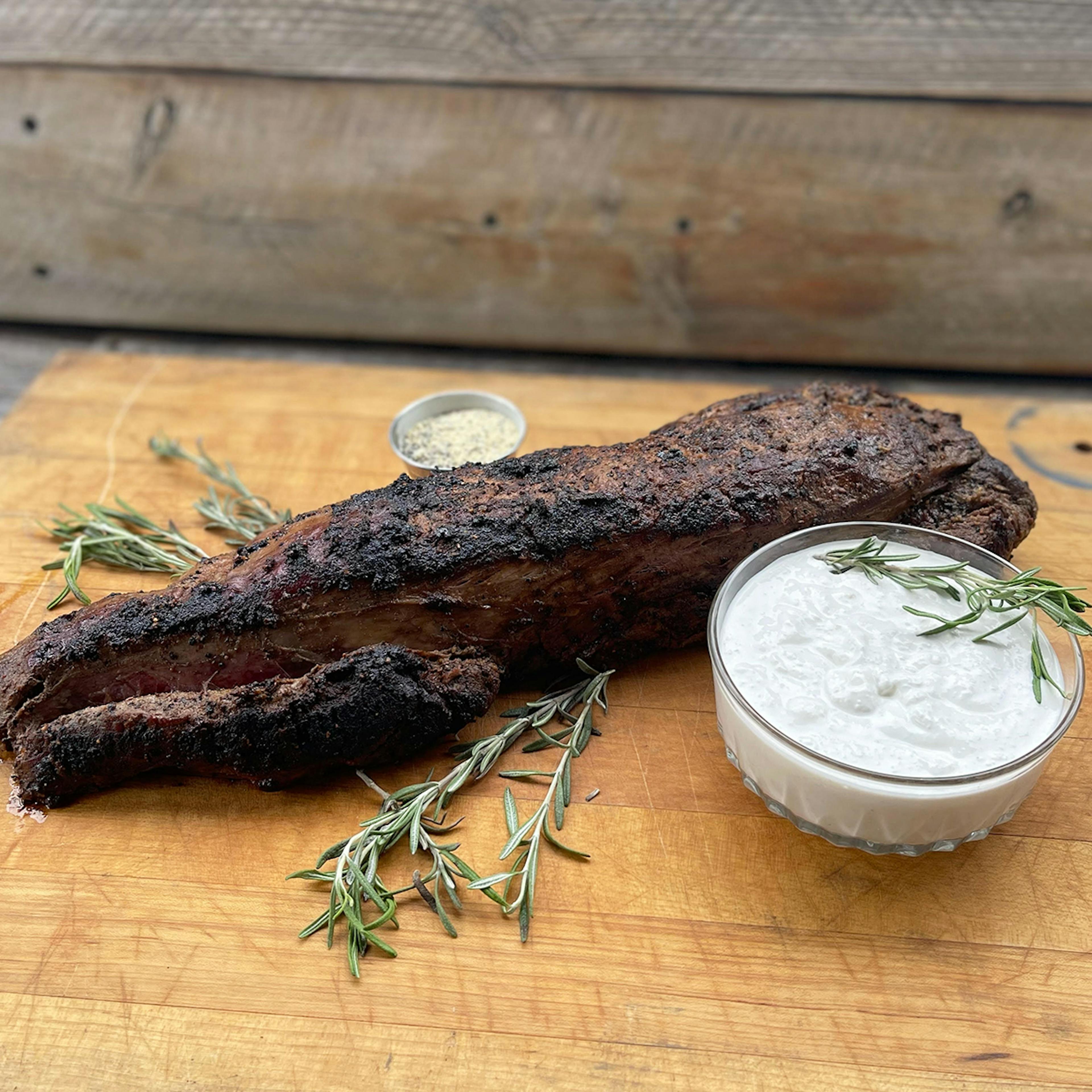 Beef Tenderloin + Side for 4-6 by Royers Round Top Café Pies