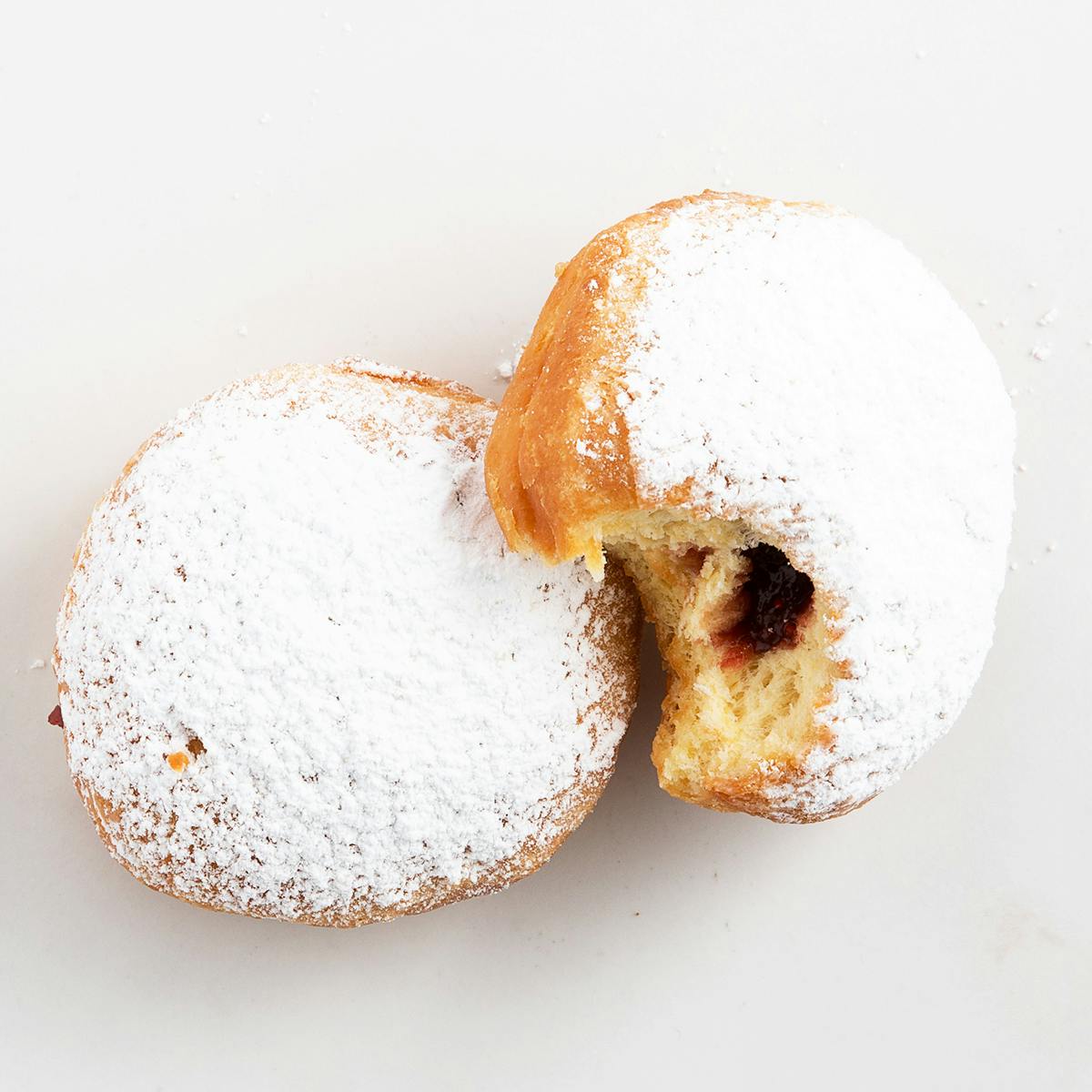 Hanukkah Mini Jelly Donut - 12 Pack by Primo's Donuts