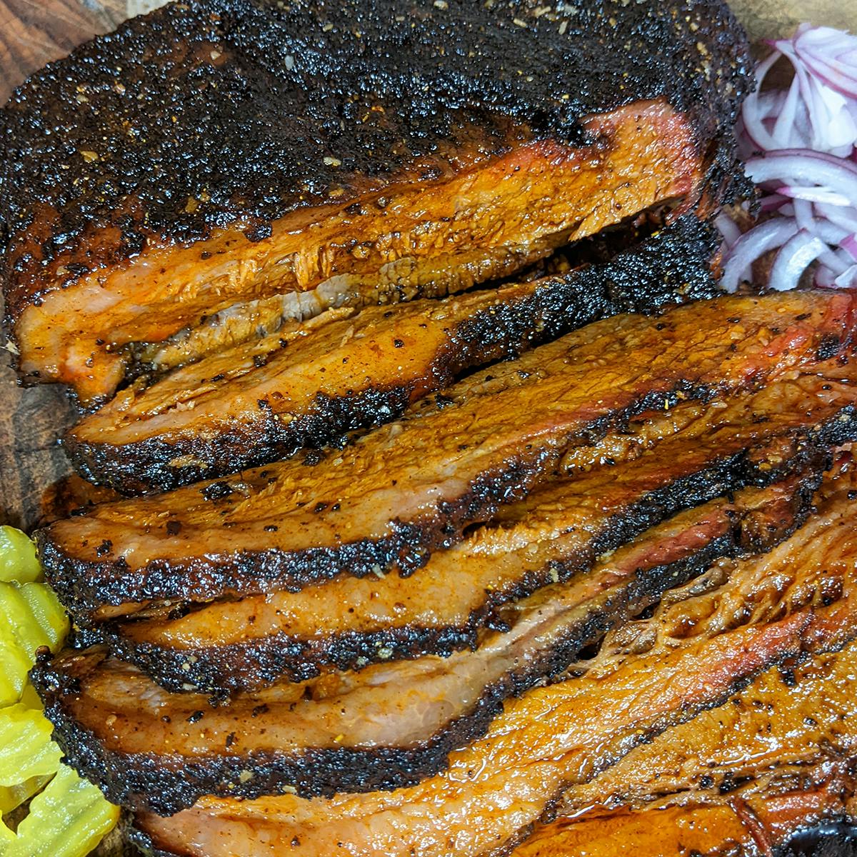 Tex-Ethiopian Whole Smoked Brisket - 8 lbs. by Smoke'N Ash BBQ - Alternate image 1
