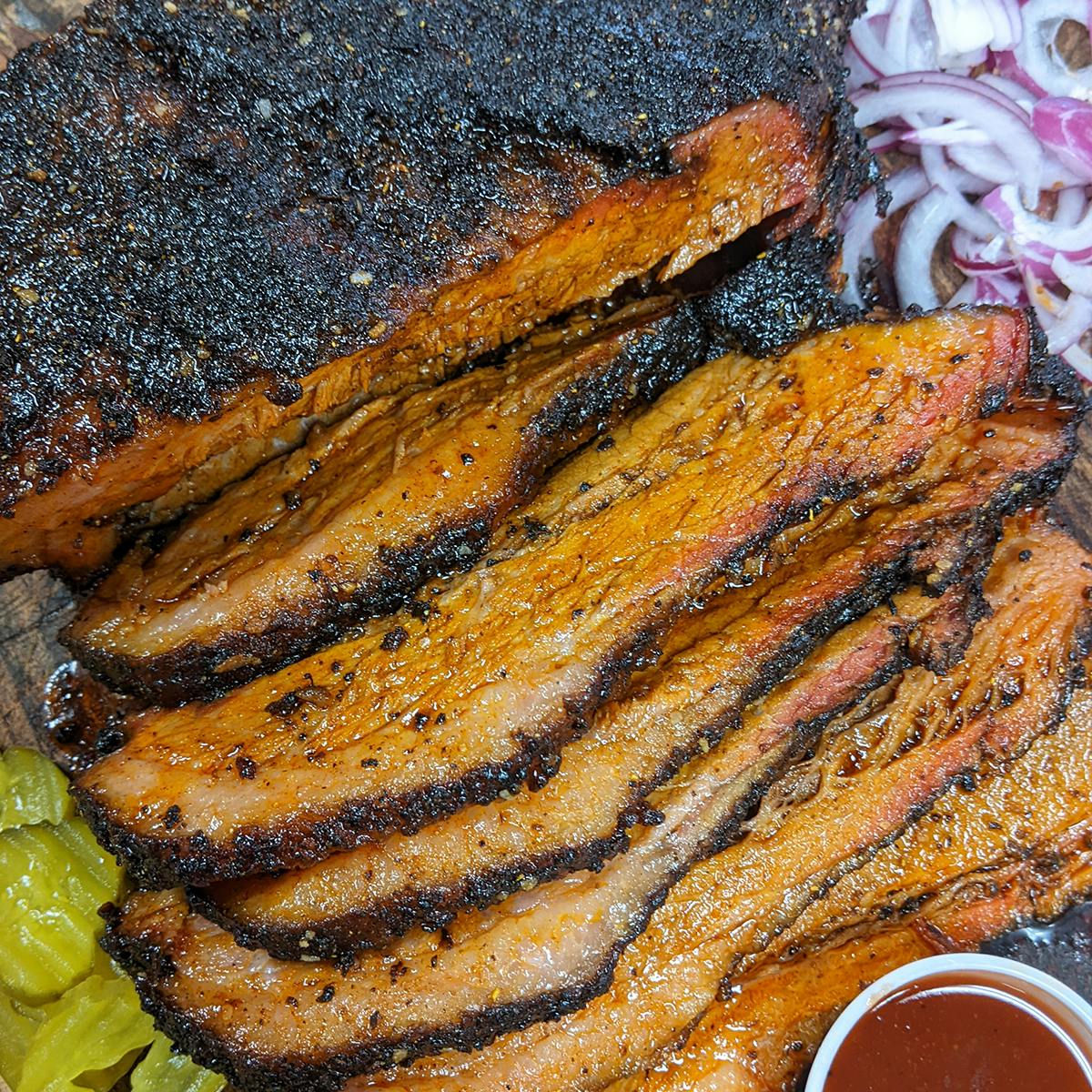 Tex-Ethiopian Whole Smoked Brisket - 8 lbs. by Smoke'N Ash BBQ