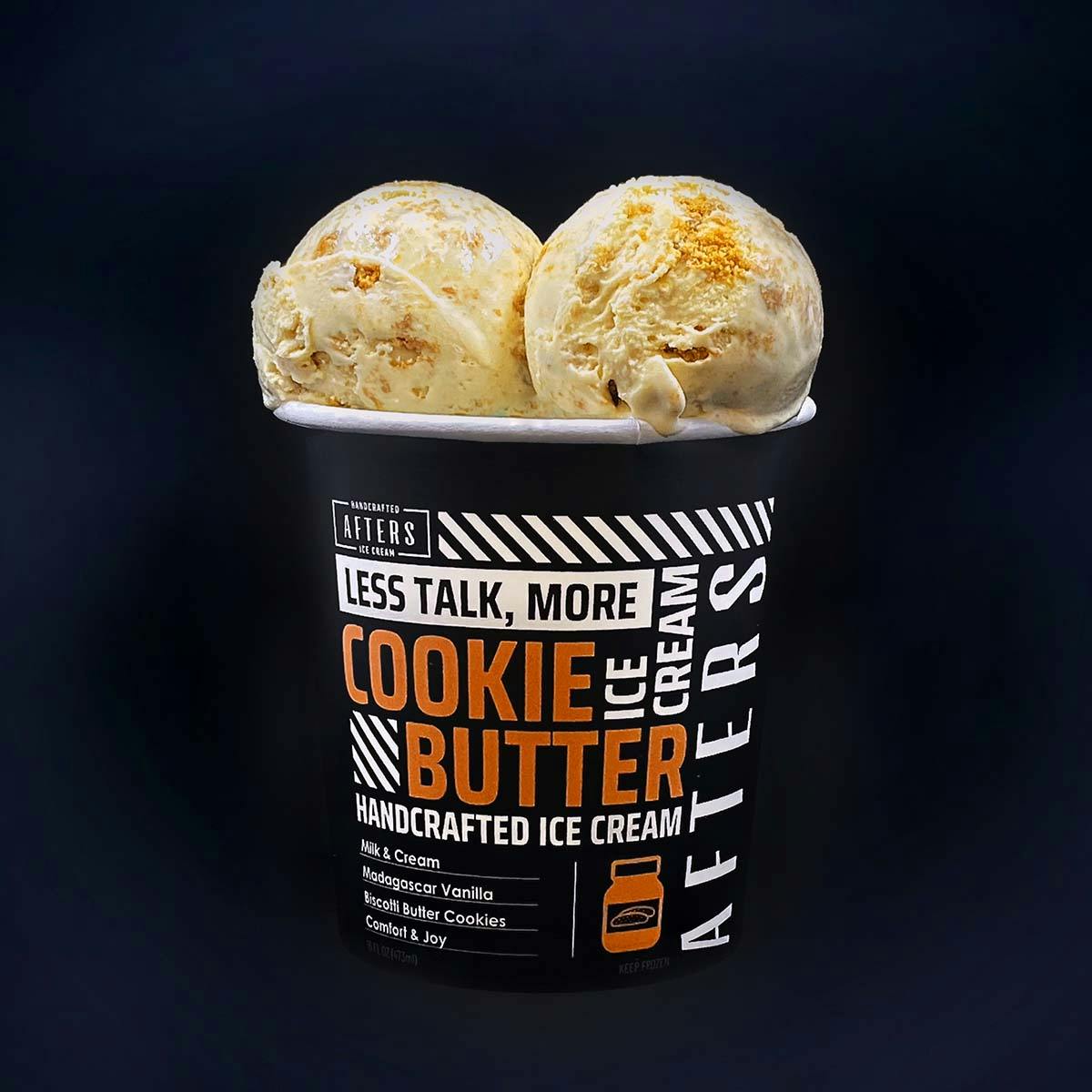 Cookie Butter Ice Cream - 4 Pints by Afters Ice Cream