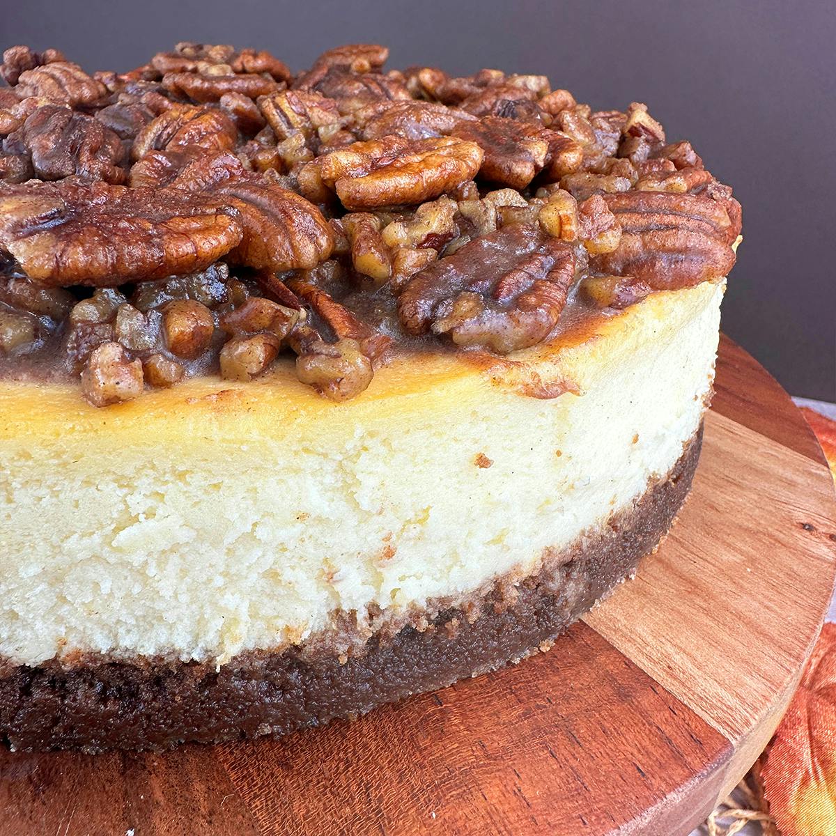 "The Pecan Prince" Pecan Pie Cheesecake by East Side Cheesecakes - Alternate image 1