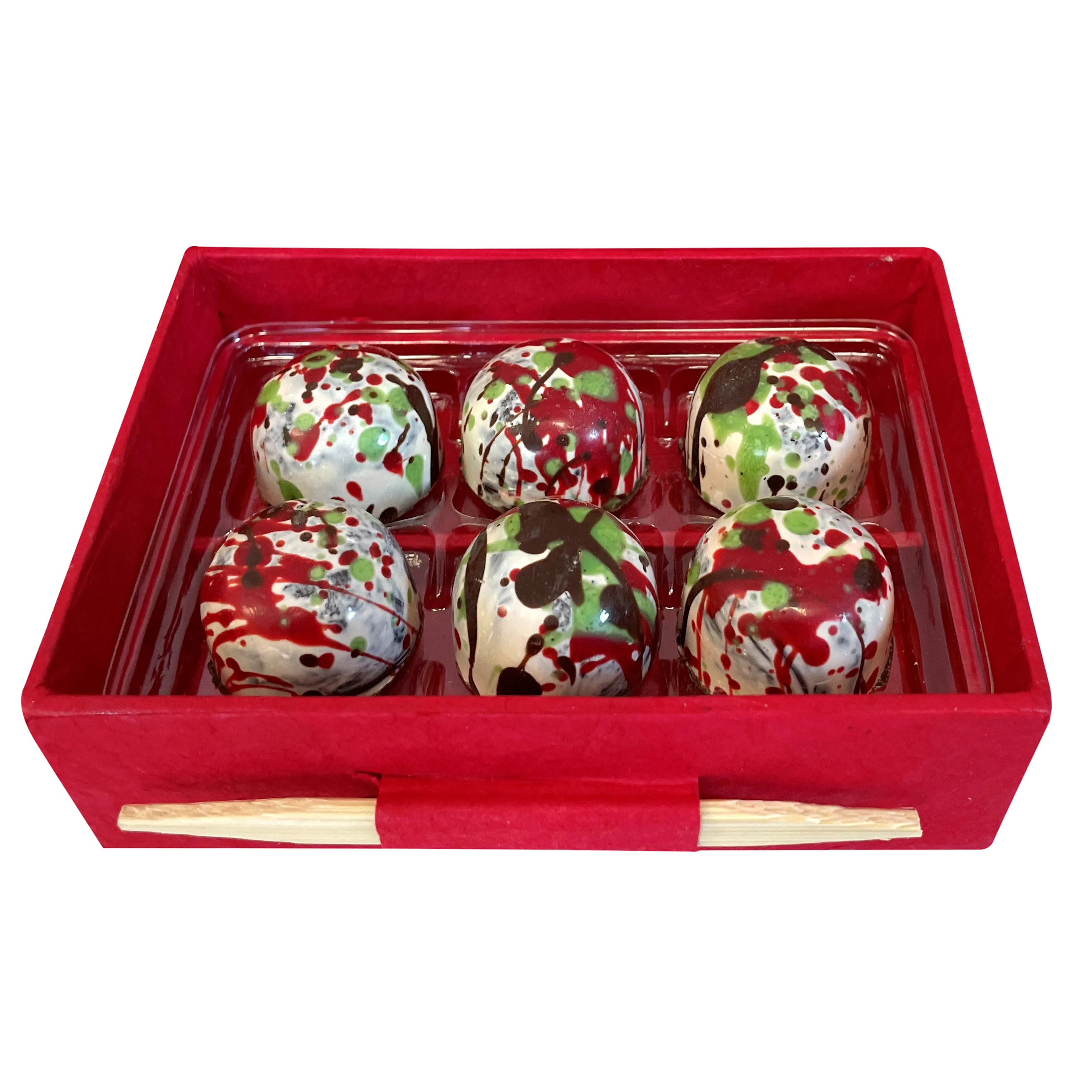 Candy Cane Bonbon Collection by Knipschildt Chocolatier