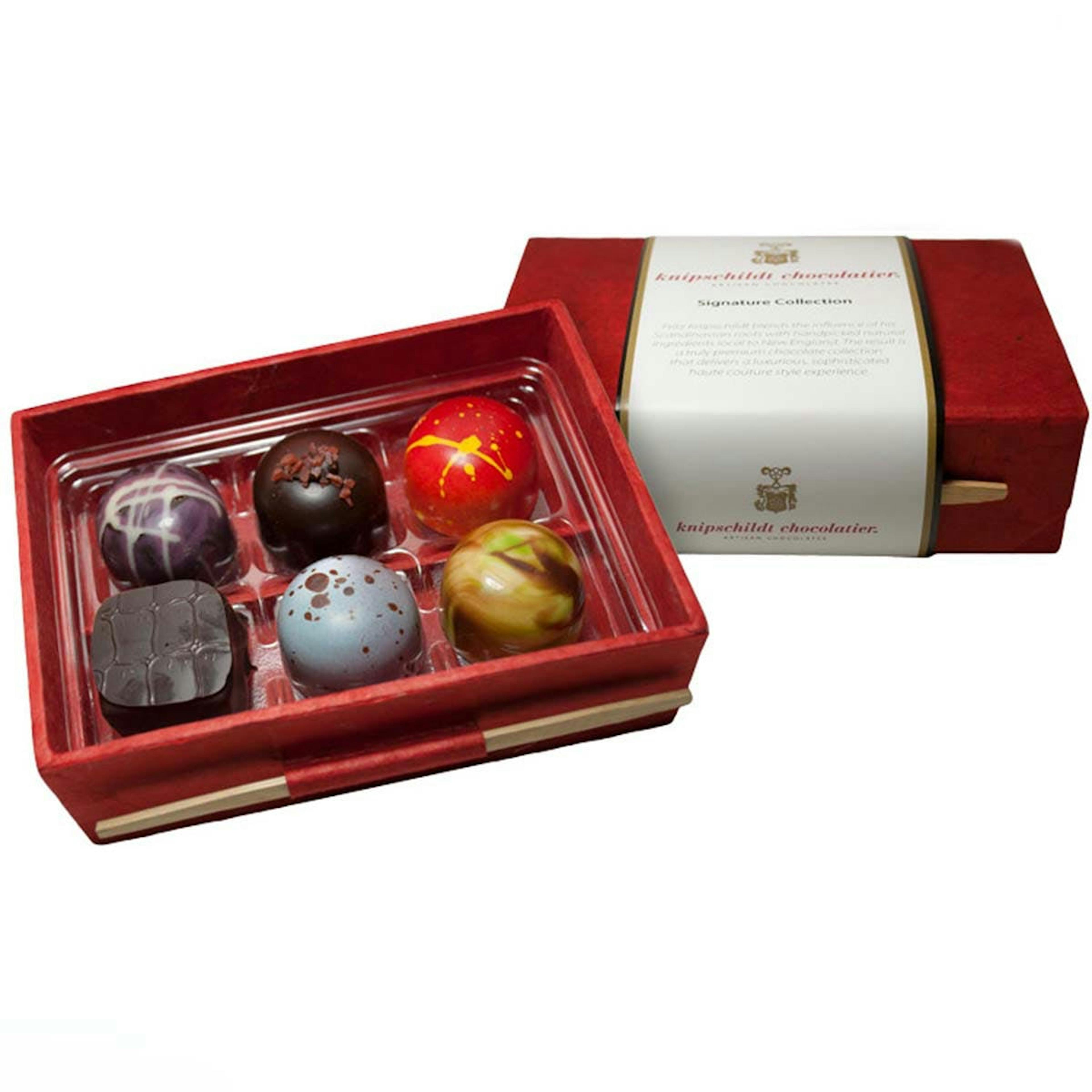 Winter Warmer Hot Cocoa + Bon Bon Gift Set by Knipschildt Chocolatier - Alternate image 1