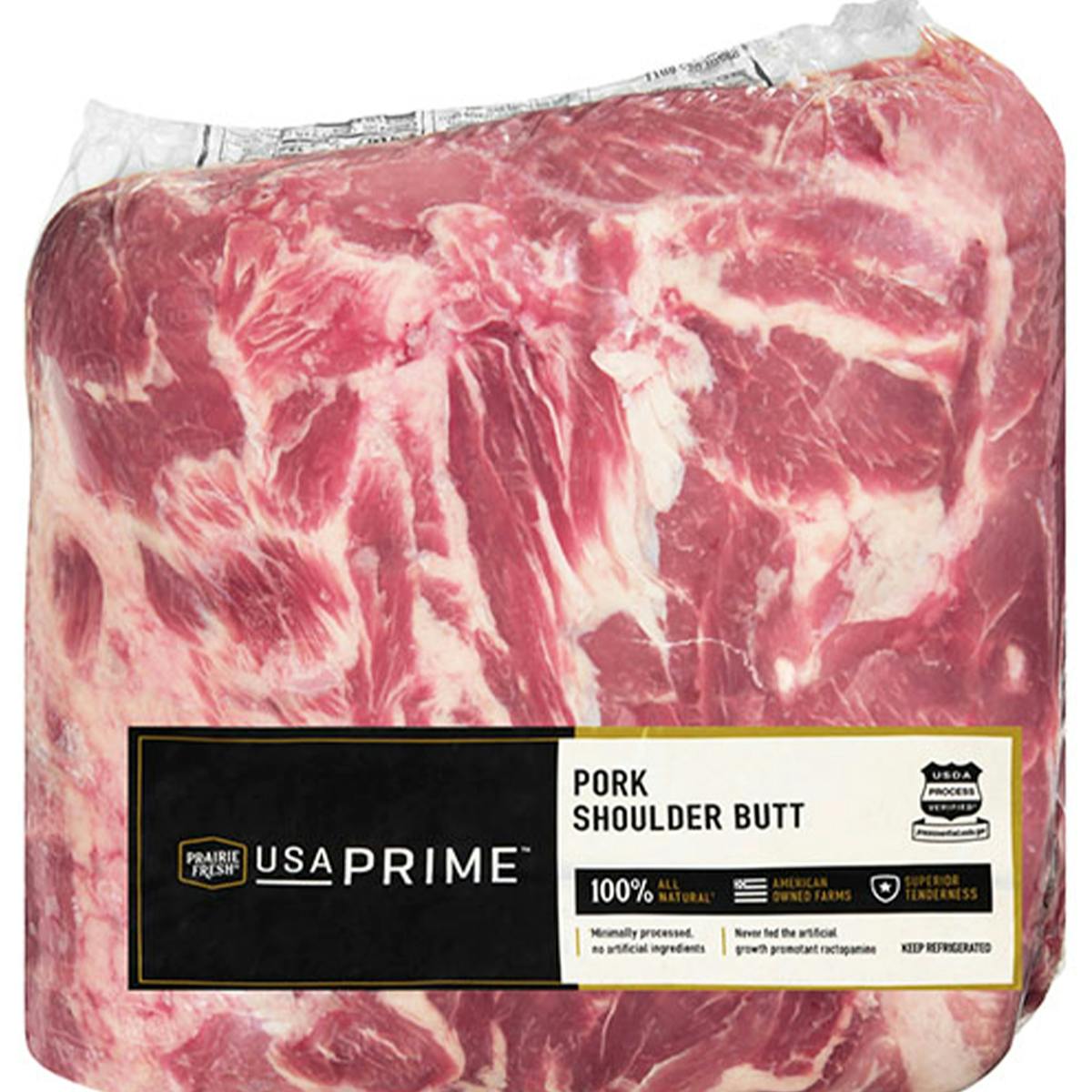 Prairie Fresh USA Prime Whole Smoked Pork Shoulder Butt Uncooked