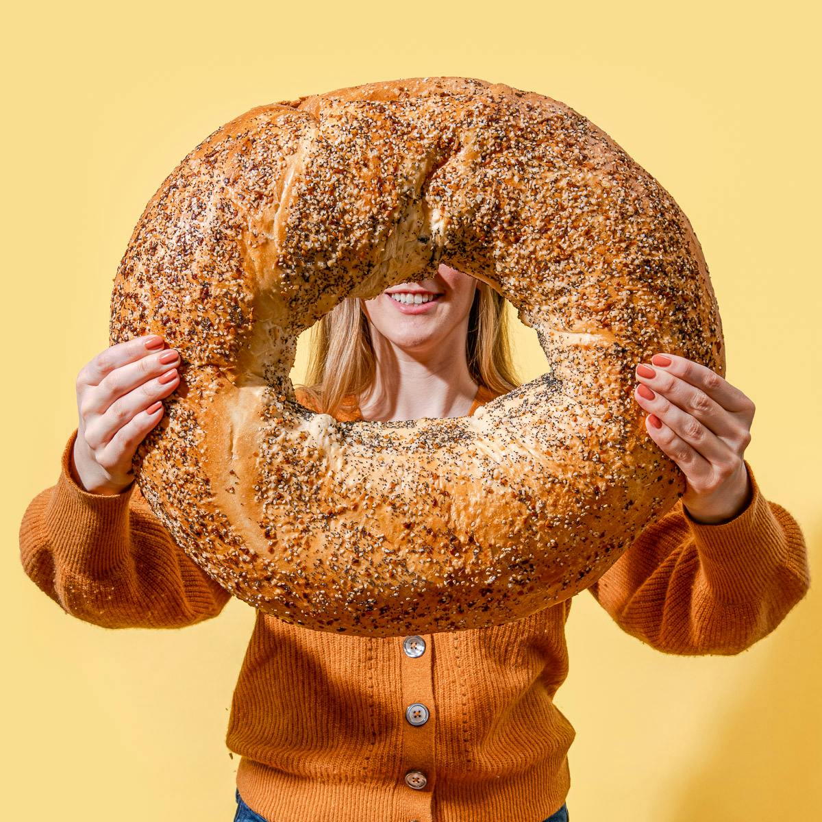 JUMBO Bagel by O'Bagel Goldbelly