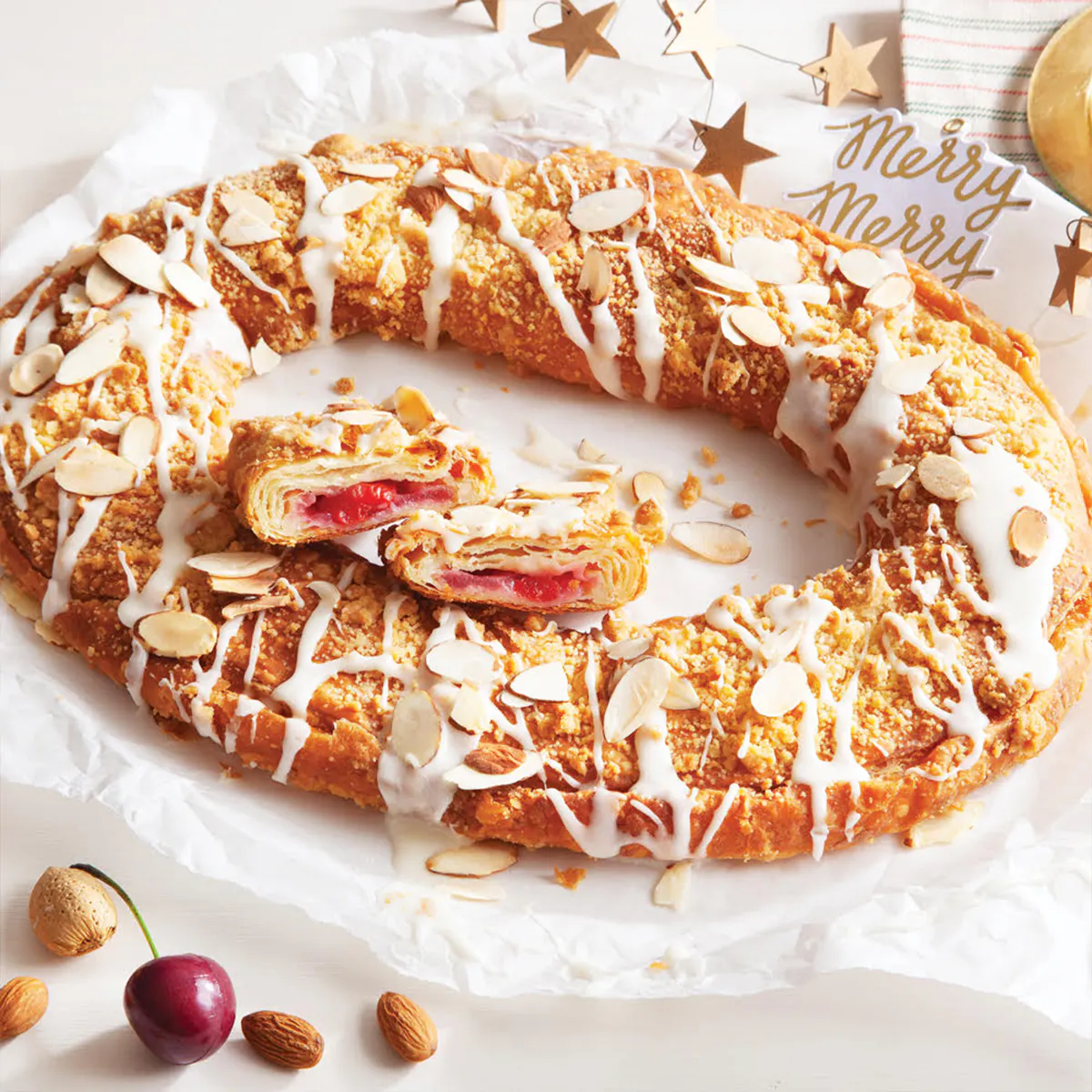 O&H Danish Bakery - A Very Danish Christmas Kringle - 2 Pack