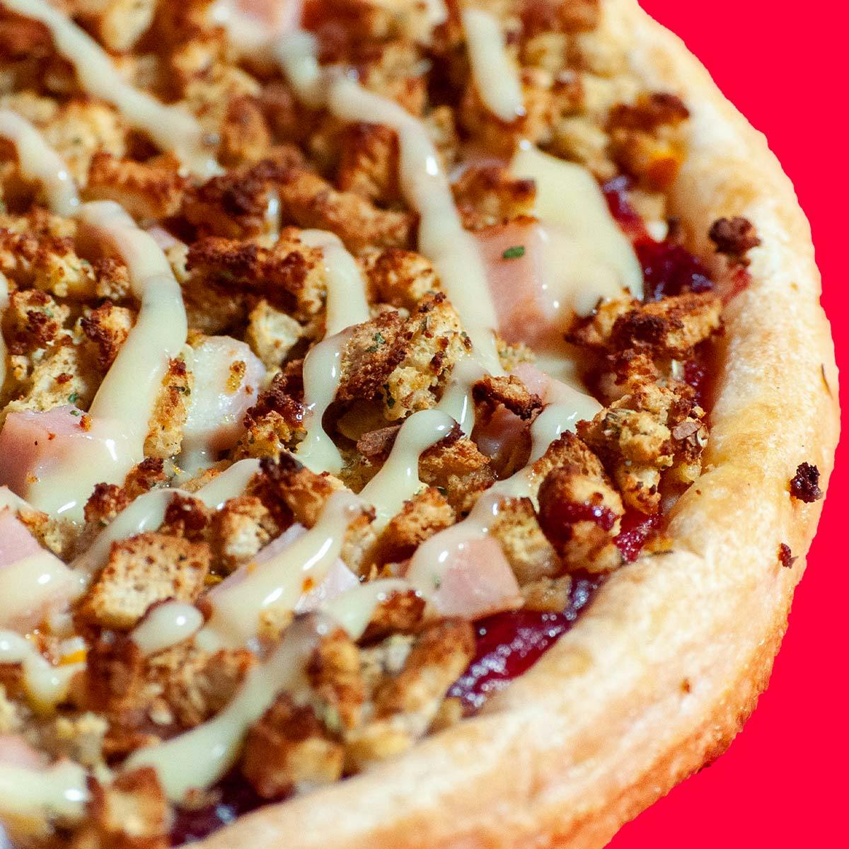 Combo Thanksgiving Chocolate Pizza & Peanut Butter Wings