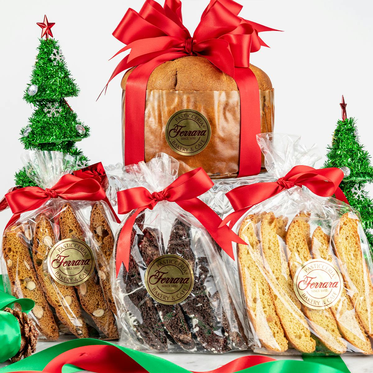 Panettone Biscotti Combo by Ferrara Bakery Goldbelly