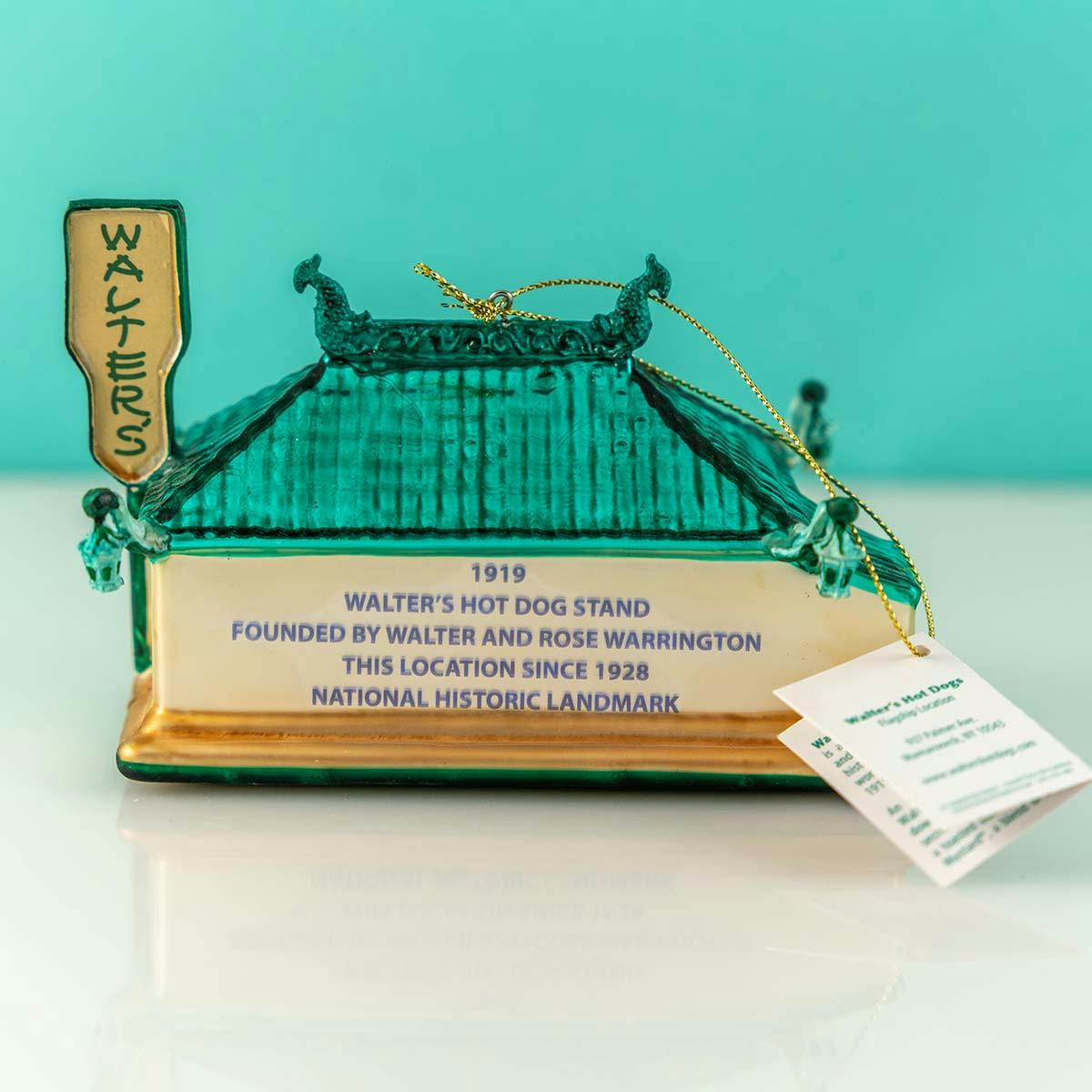 Walter's Christmas Ornament by Walter's Hot Dogs - Alternate image 1