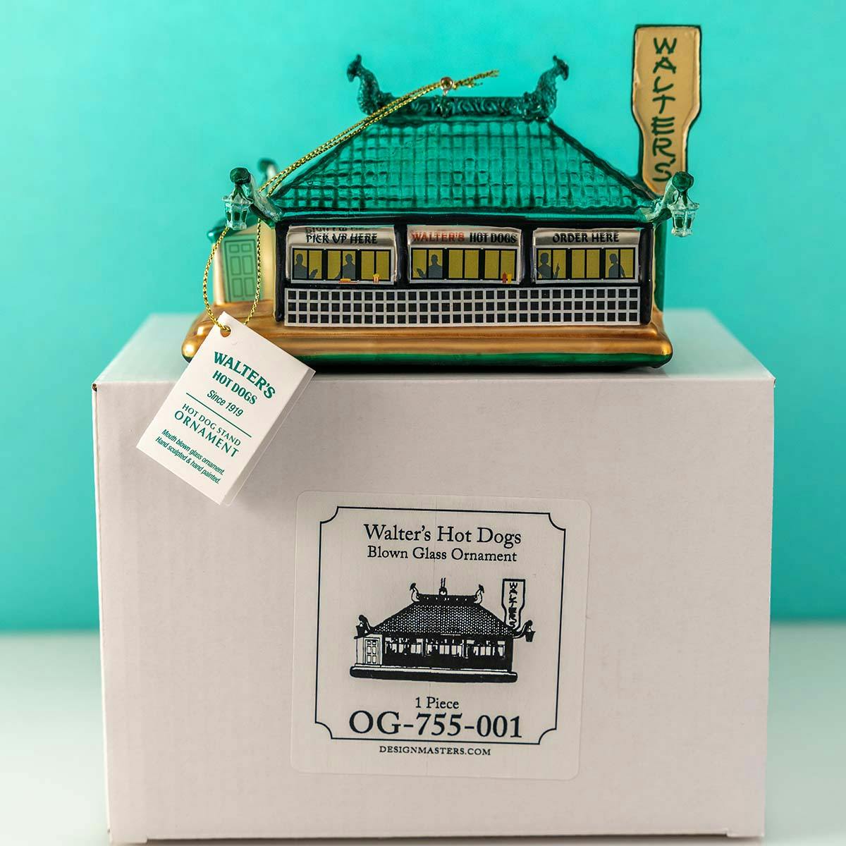 Walter's Christmas Ornament by Walter's Hot Dogs - Alternate image 2