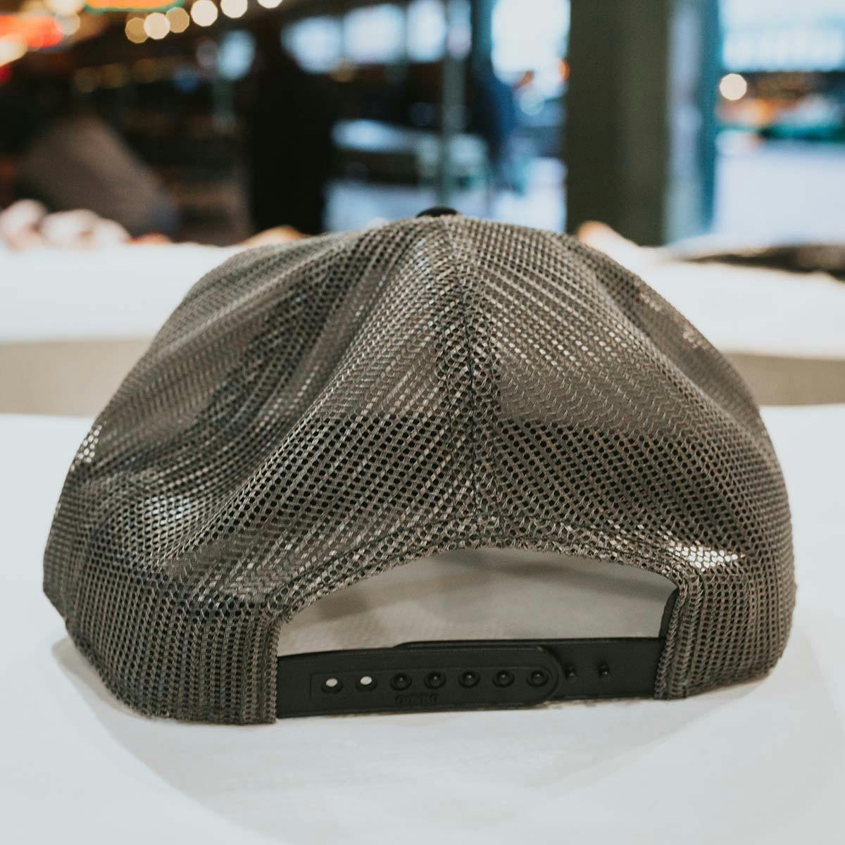 Pike Place Fish Market - Gray Mesh Trucker Hat