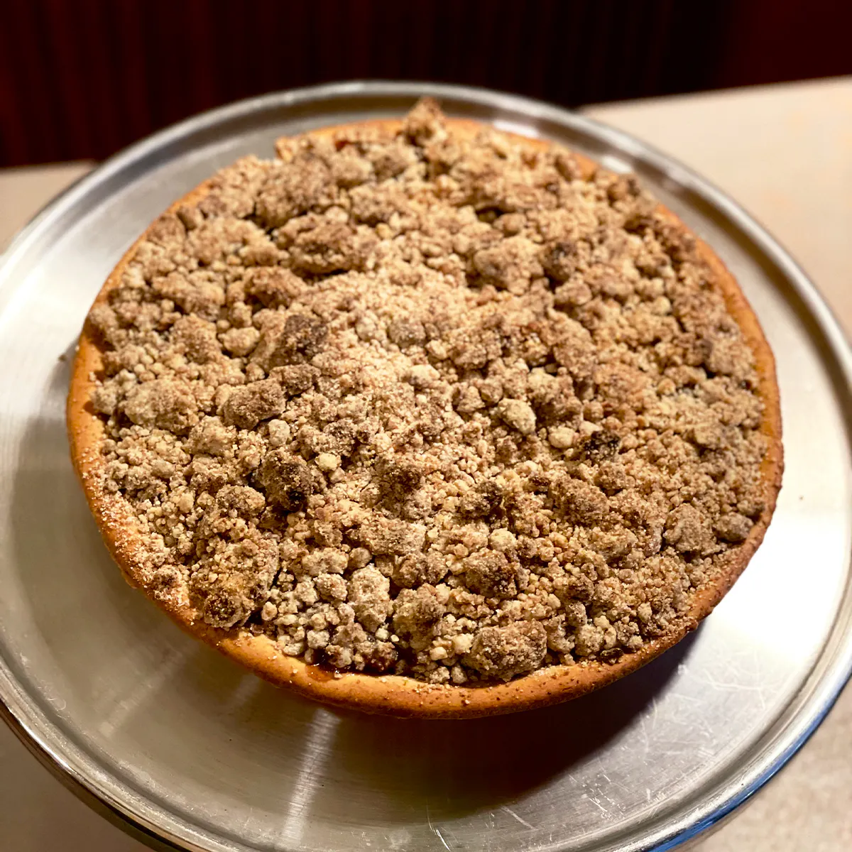 Apple Cider Crumble Pie by Bourke Street Bakery
