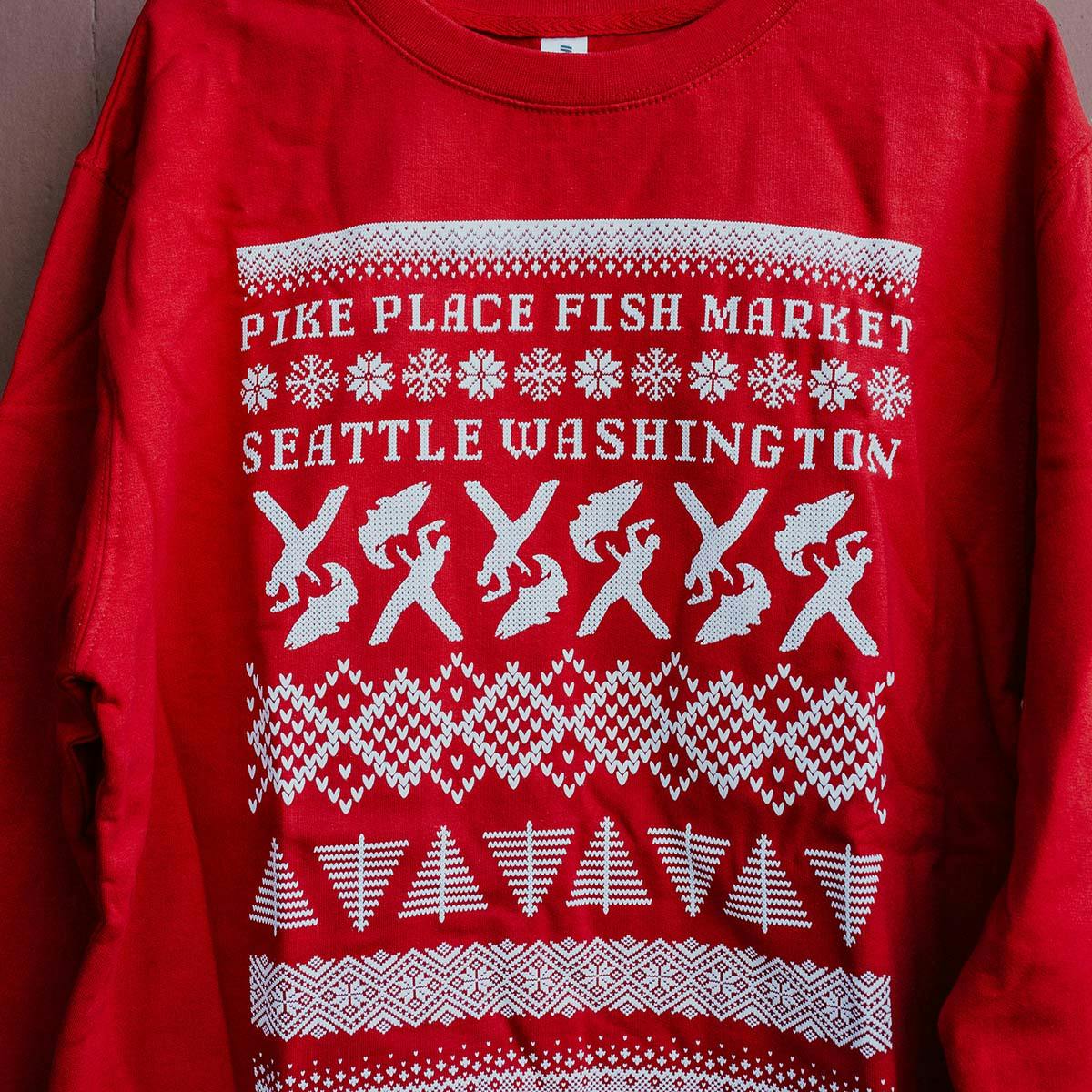 Holiday Sweater - Limited Edition by Pike Place Fish Market - Alternate image 1