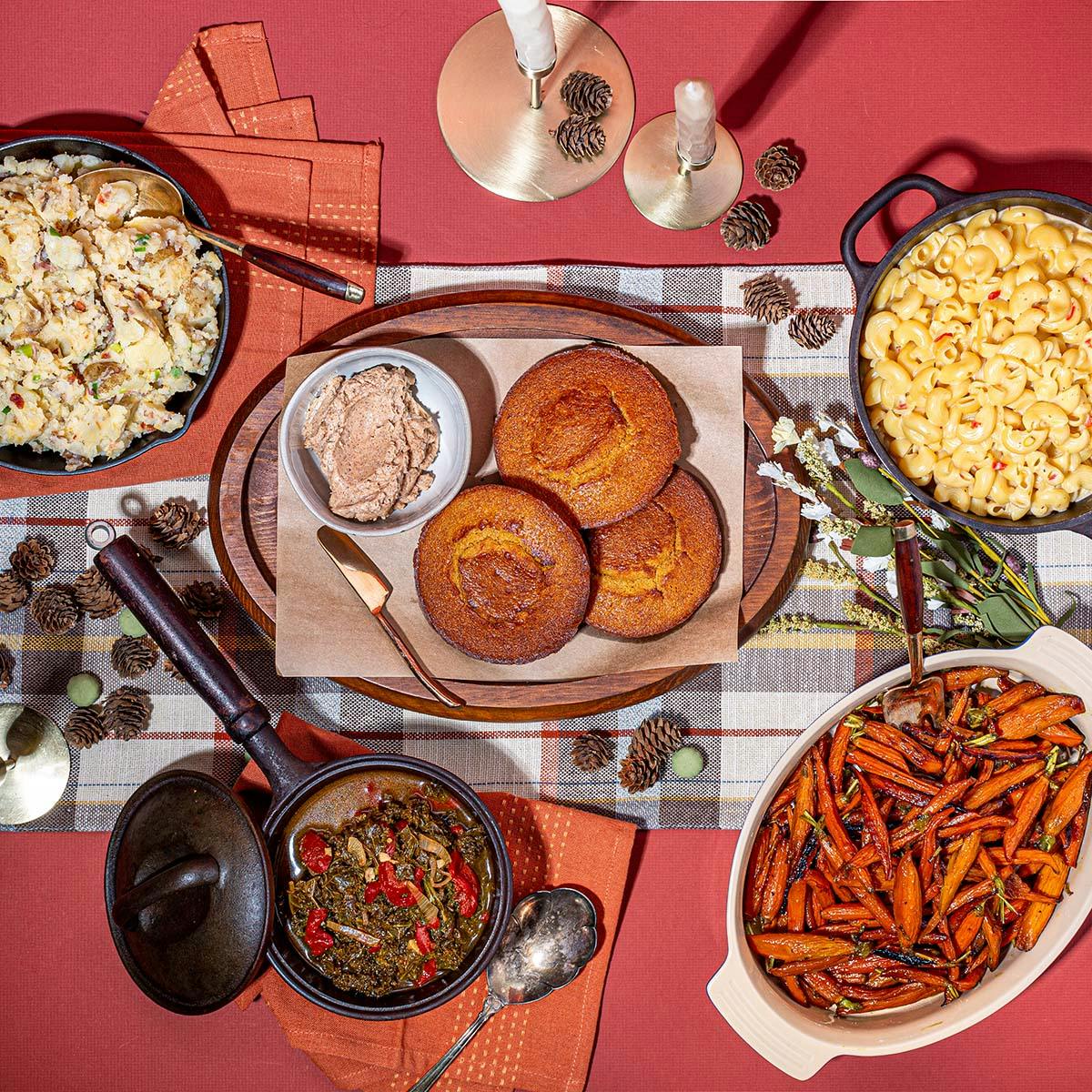 Thanksgiving Sides Sampler for 6-8 by Feges BBQ