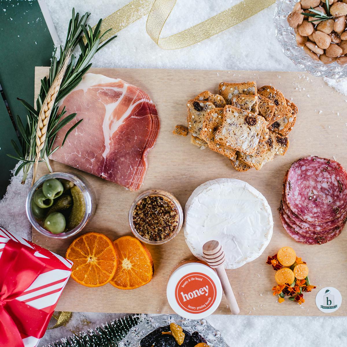 Christmas Charcuterie Wreath Kit for 8-10 by Beauty & The Board - Alternate image 1