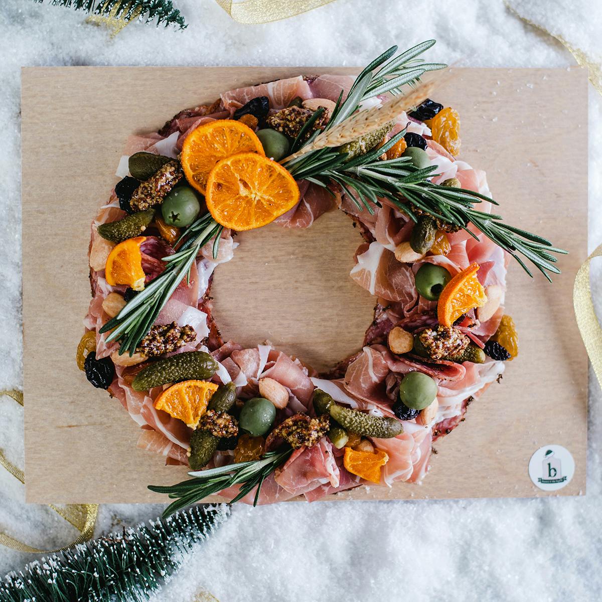 Christmas Charcuterie Wreath Kit for 8-10 by Beauty & The Board - Alternate image 5
