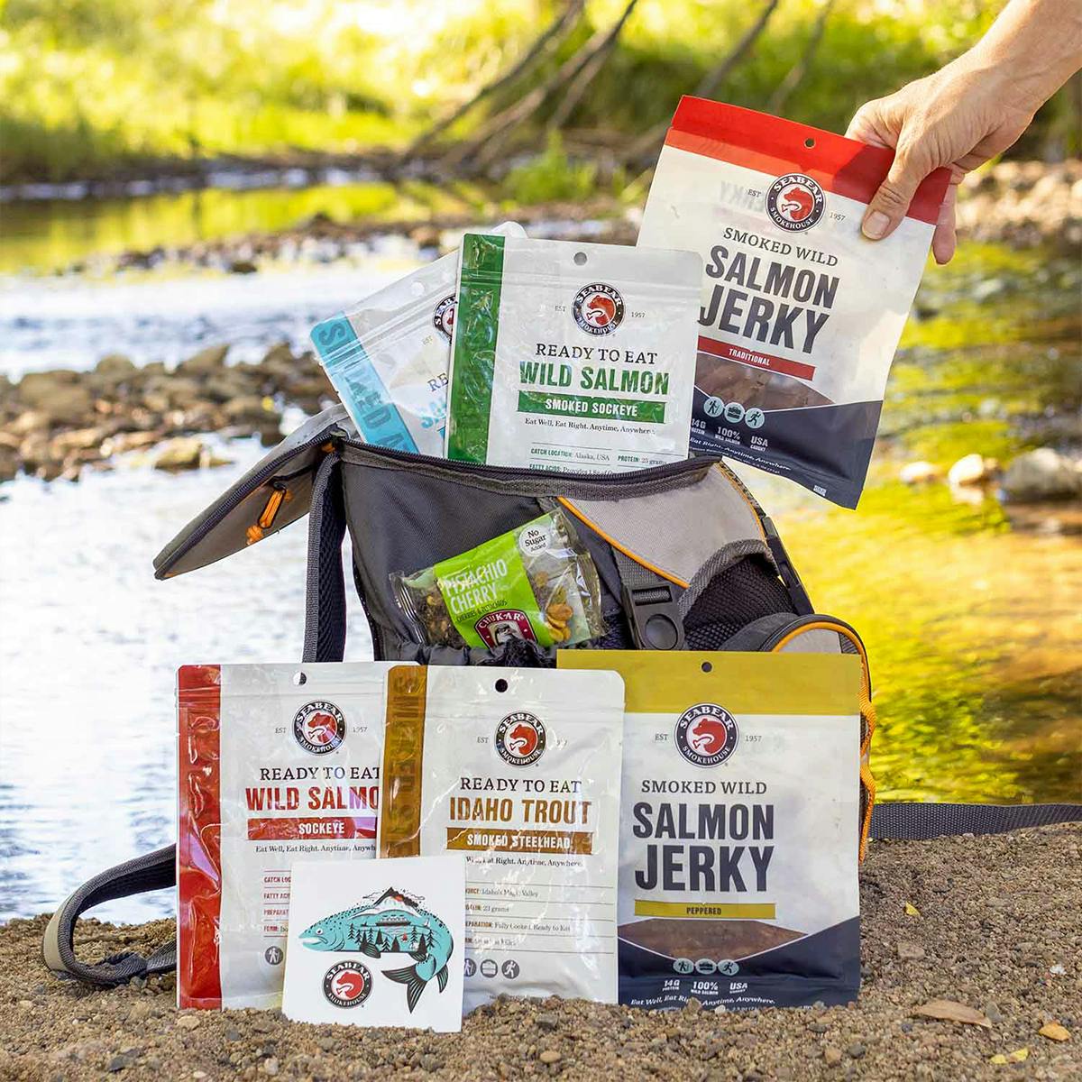 "Power Up" Smoked Salmon Collection for 2-4 by SeaBear Smokehouse