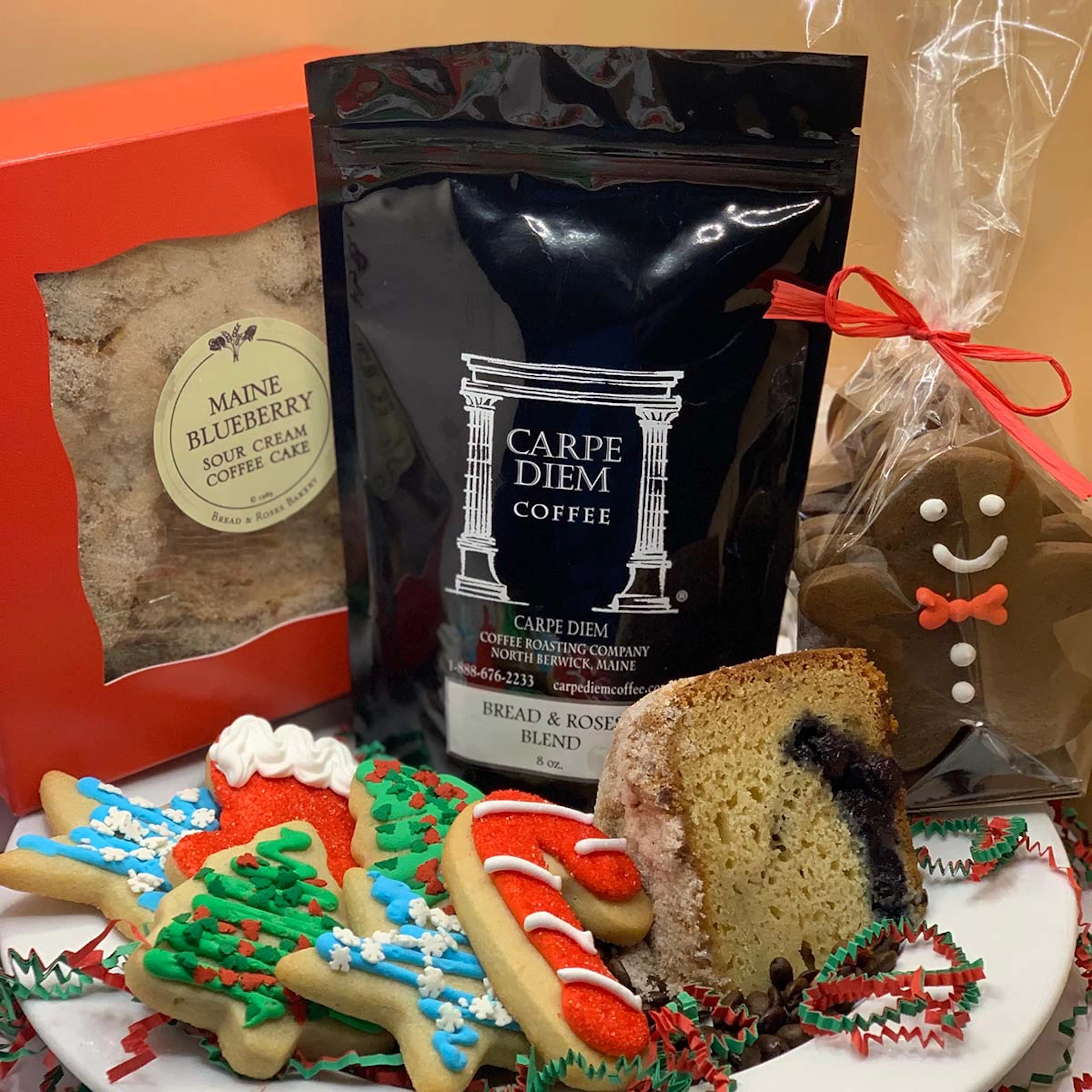 Holiday Breakfast Gift Box by Bread and Roses Bakery - Alternate image 1