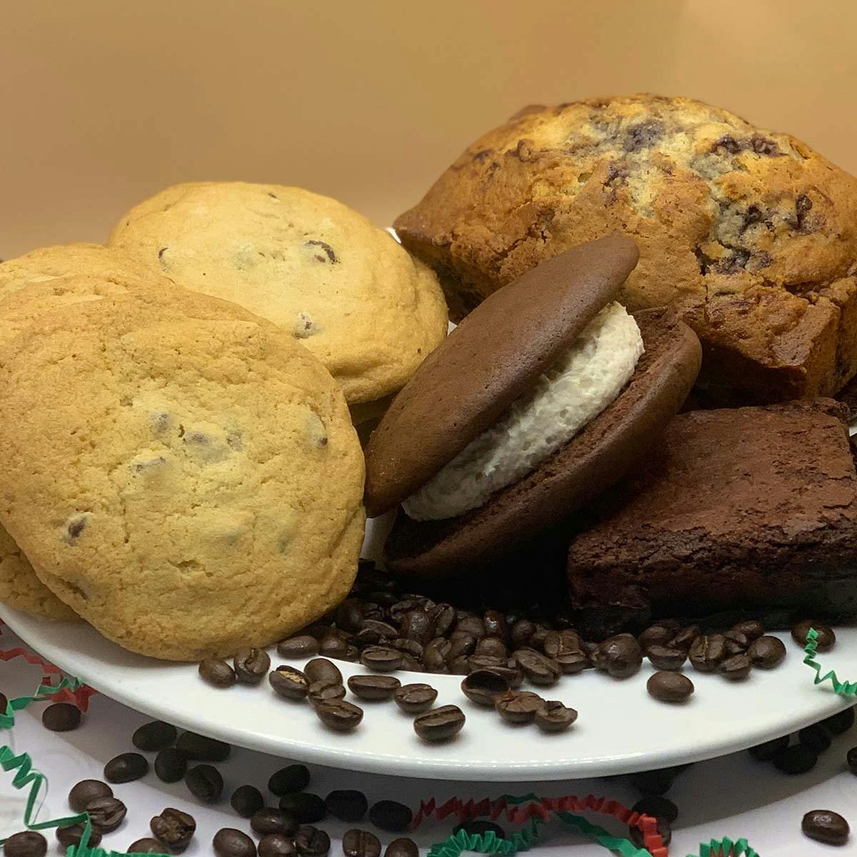 Dessert + Coffee Gift Box by Bread and Roses Bakery - Alternate image 1