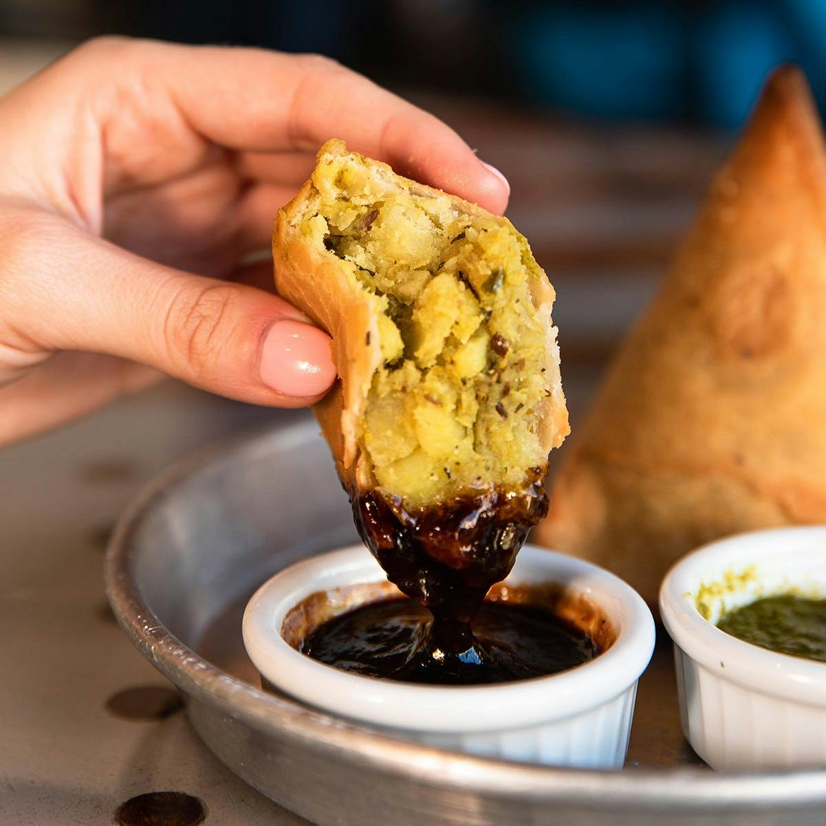 Tikka Masala "Sexy" Fries + Samosas for 4 - Choose Your Own by Curry Up Now - Alternate image 3