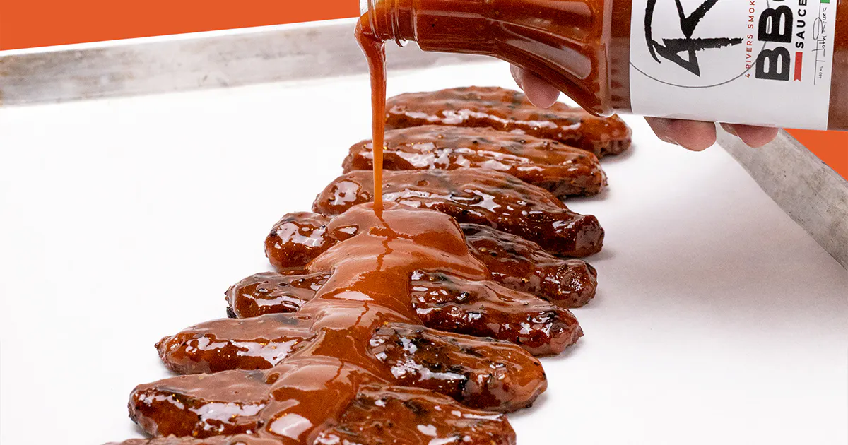 4 Rivers Ribs Vegan Ribs - 2 Racks by 4 Rivers Smokehouse | Goldbelly