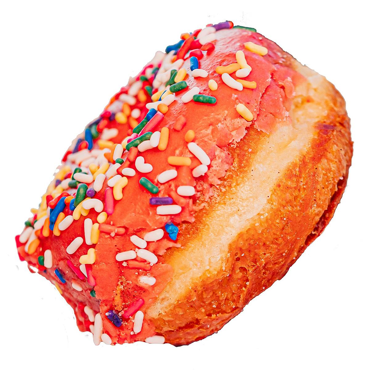 Strawberry Glazed Sprinkle Brioche Donuts Kit - 6 Pack by Grindstone Donuts - Alternate image 5