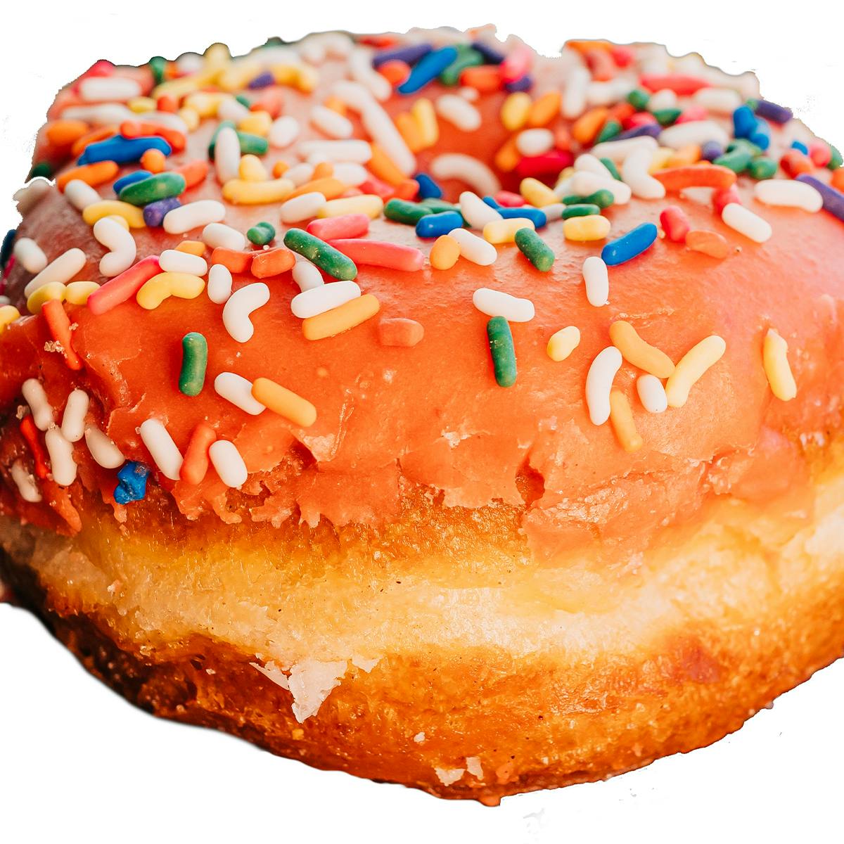 Strawberry Glazed Sprinkle Brioche Donuts Kit - 6 Pack by Grindstone Donuts - Alternate image 4