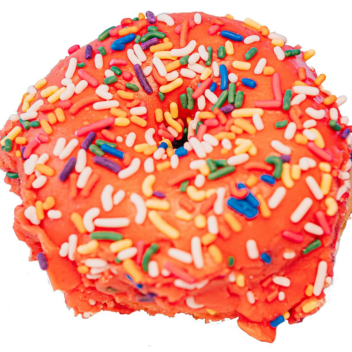 Strawberry Glazed Sprinkle Brioche Donuts Kit - 6 Pack by Grindstone Donuts - Alternate image 3