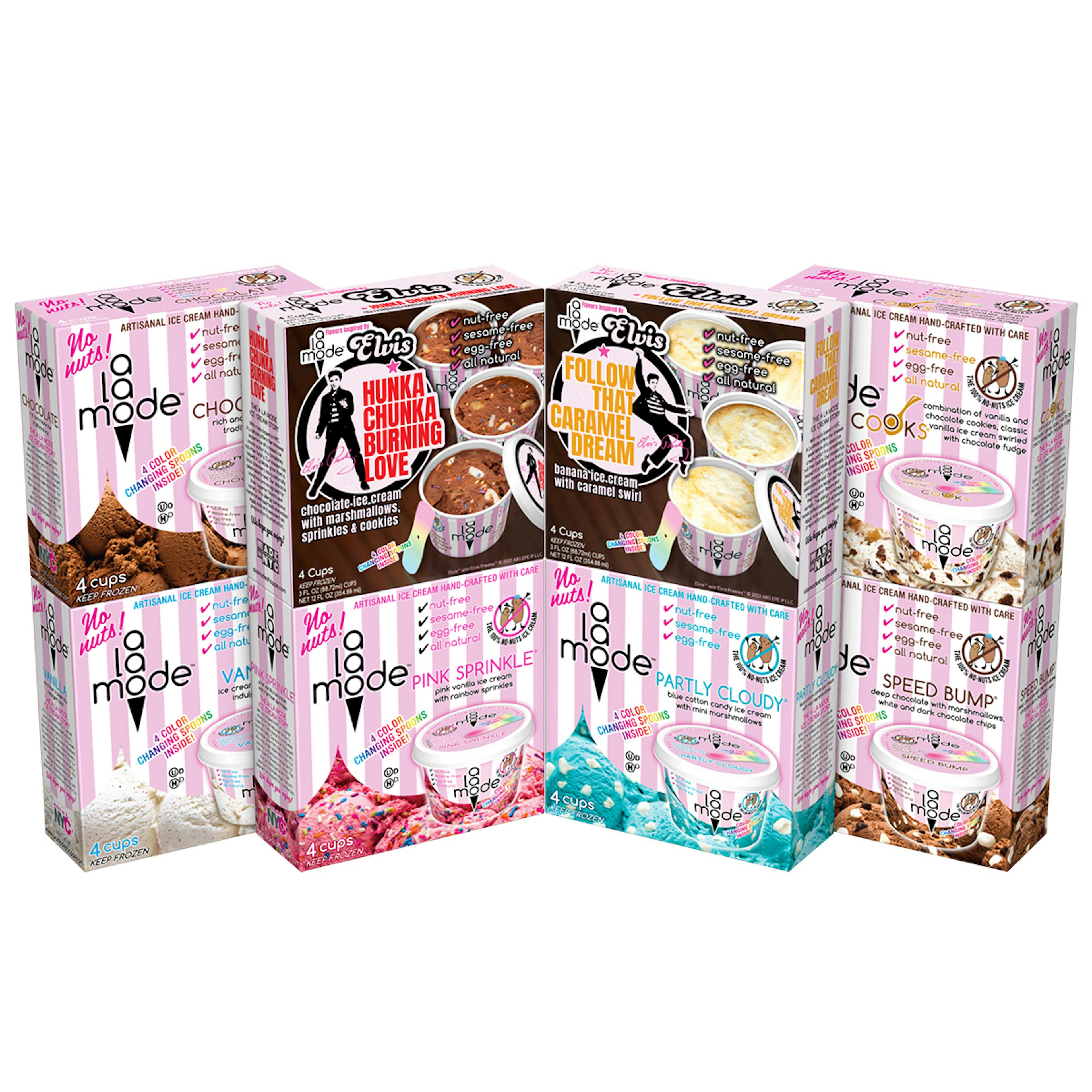 A La Mode Ice Cream Cup Bundle - 32 Cups by A La Mode Ice Cream