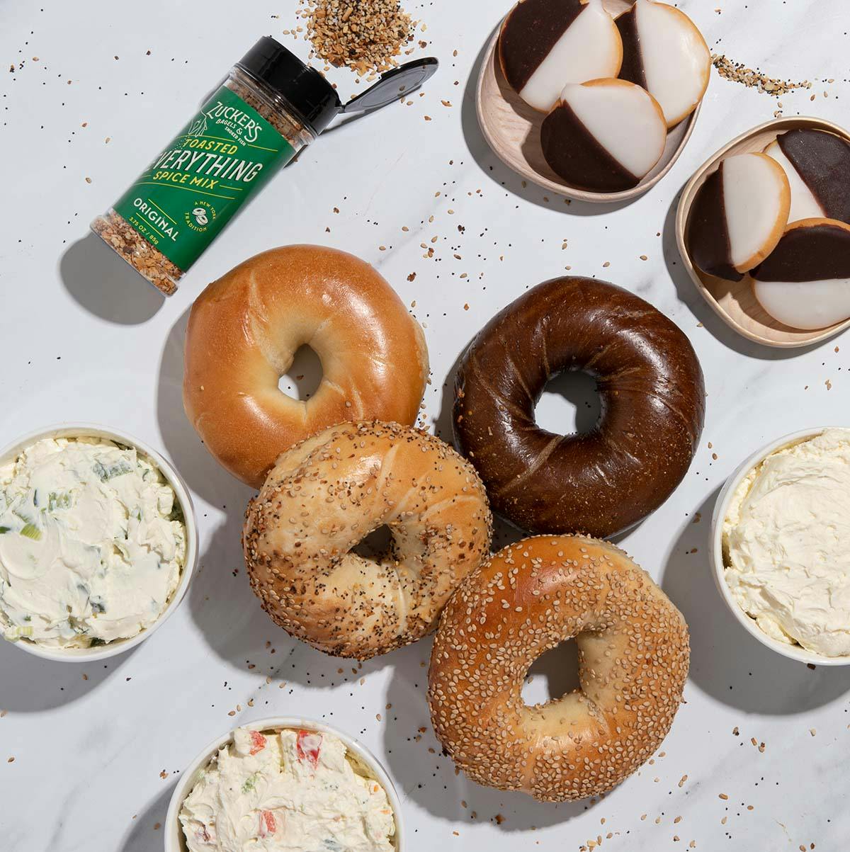 "Welcome Baby" Bagel Kit for 4 by Zucker's Bagels and Smoked Fish - Alternate image 1