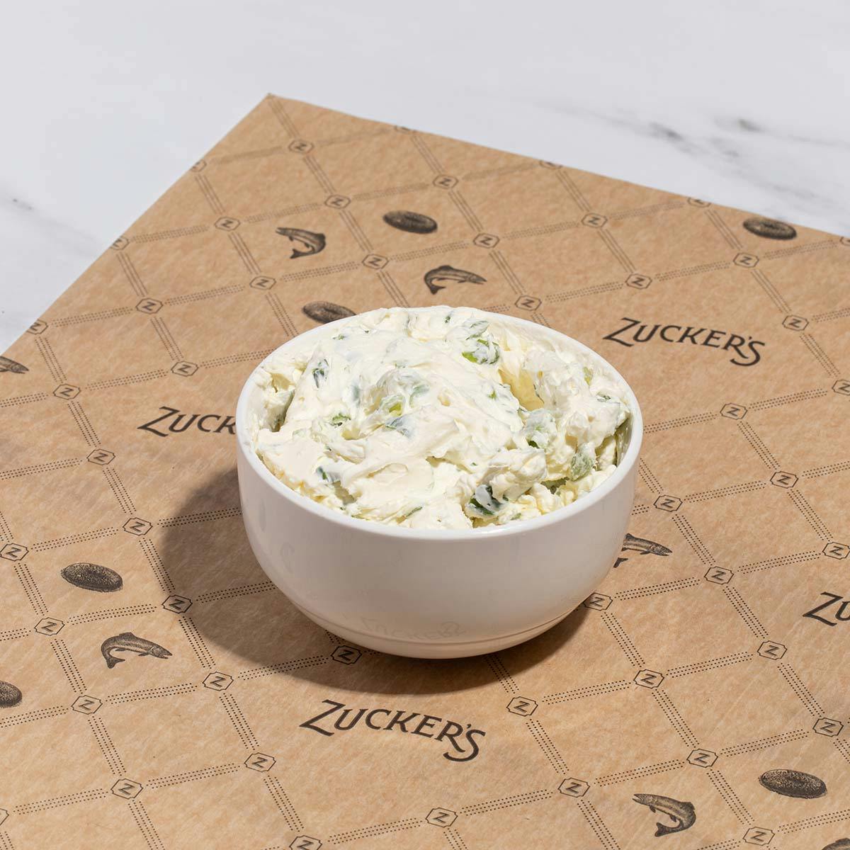 Scallion Cream Cheese - 1 lb. by Zucker's Bagels and Smoked Fish