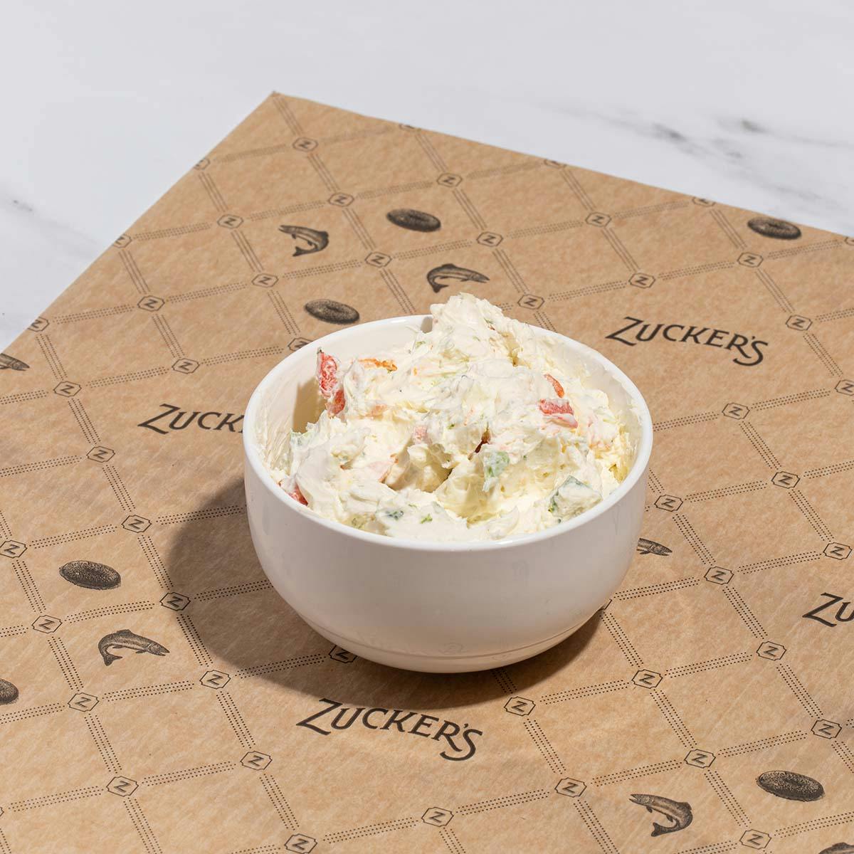 Vegetable Cream Cheese - 1 lb. by Zucker's Bagels and Smoked Fish