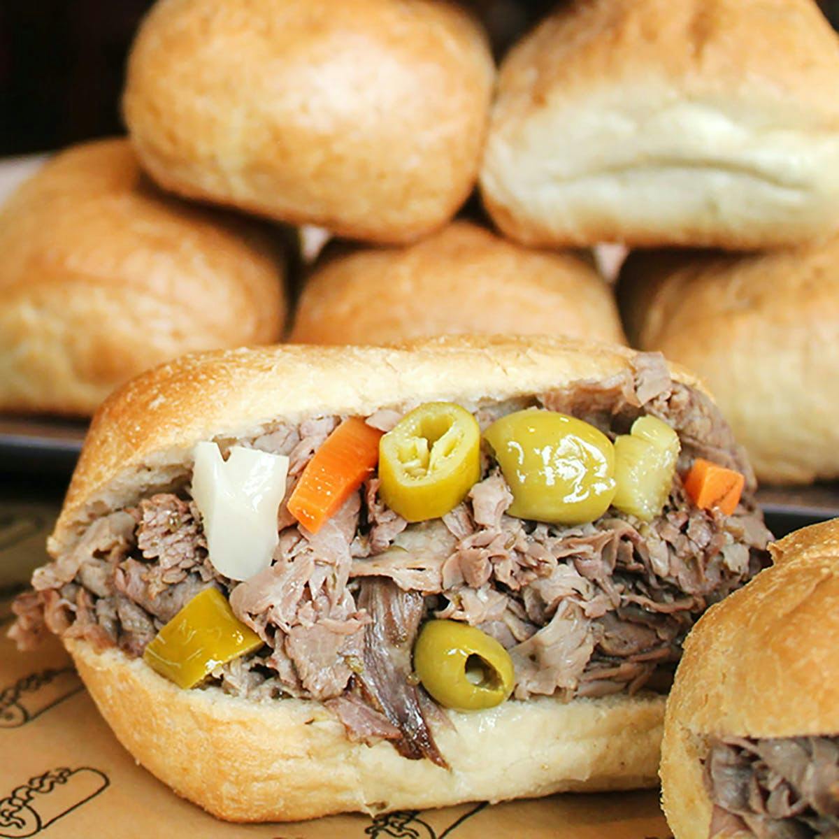 Italian Beef & Gravy - 3.5 lbs. by Buona Italian Beef