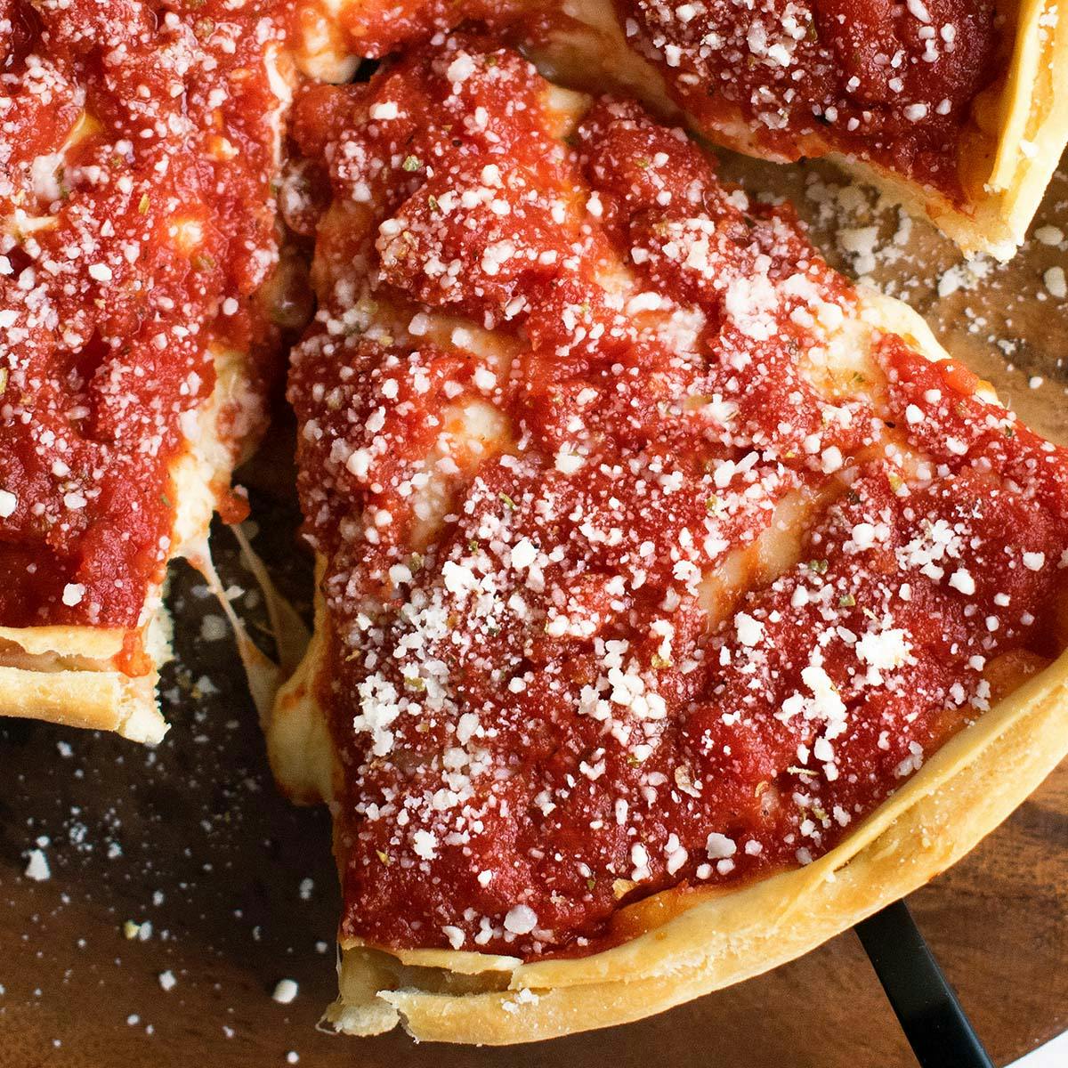 Spinach Chicago Stuffed Pizza - 2 Pack by Nancy's Pizza - Alternate image 2