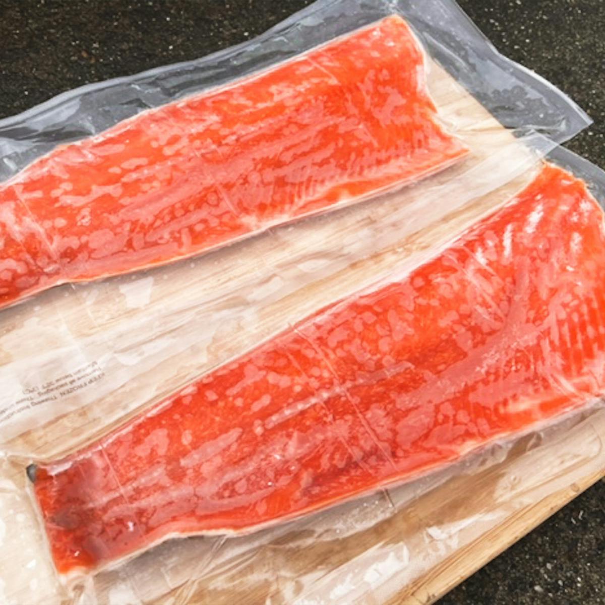 Whole Side Boneless Sockeye Salmon - 2 Pack by Pike Place Chowder